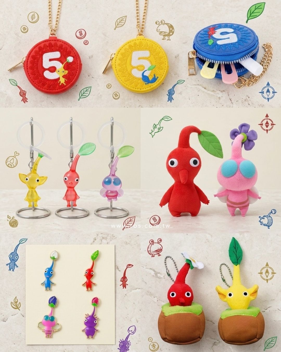🇯🇵日本限定 任天堂 Pikmin 皮克敏周邊 (5kinds)