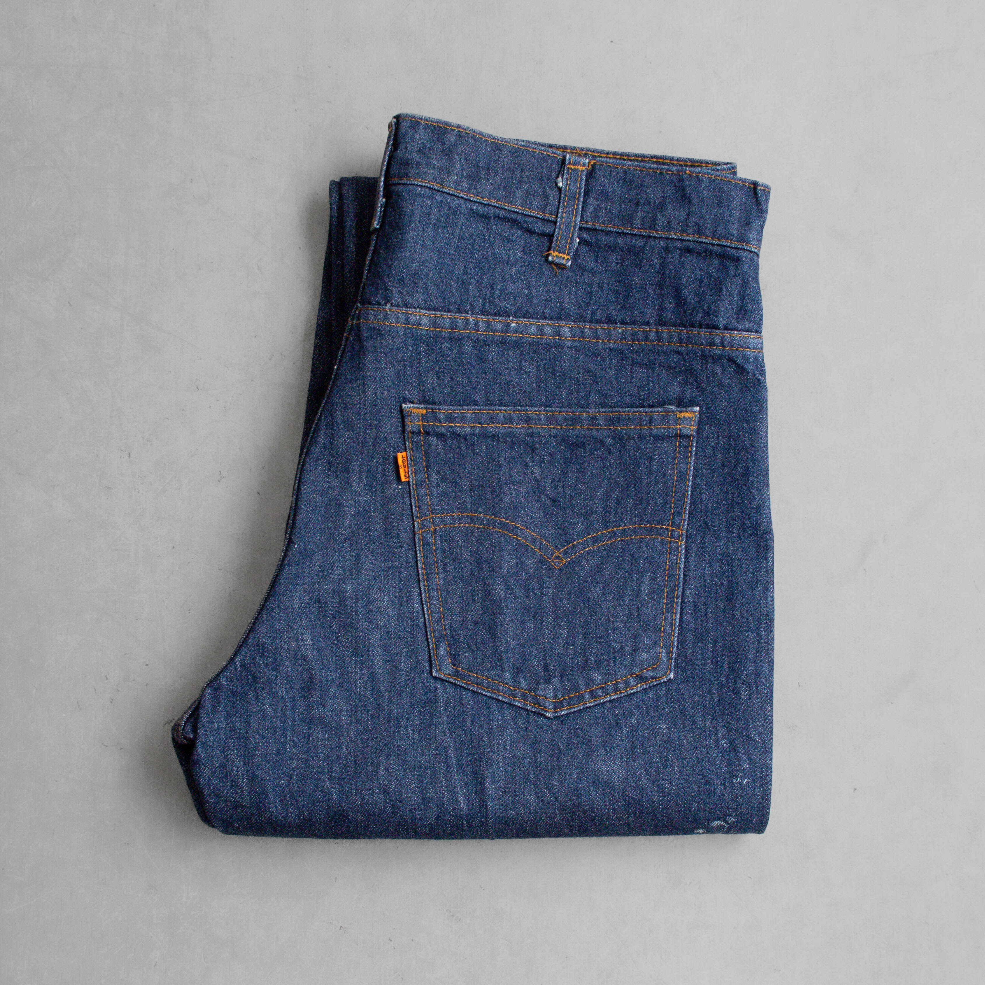 80S LEVIS 509 DENIM PANTS 美國製 深藍 原色 直筒 牛仔 丹寧 長褲