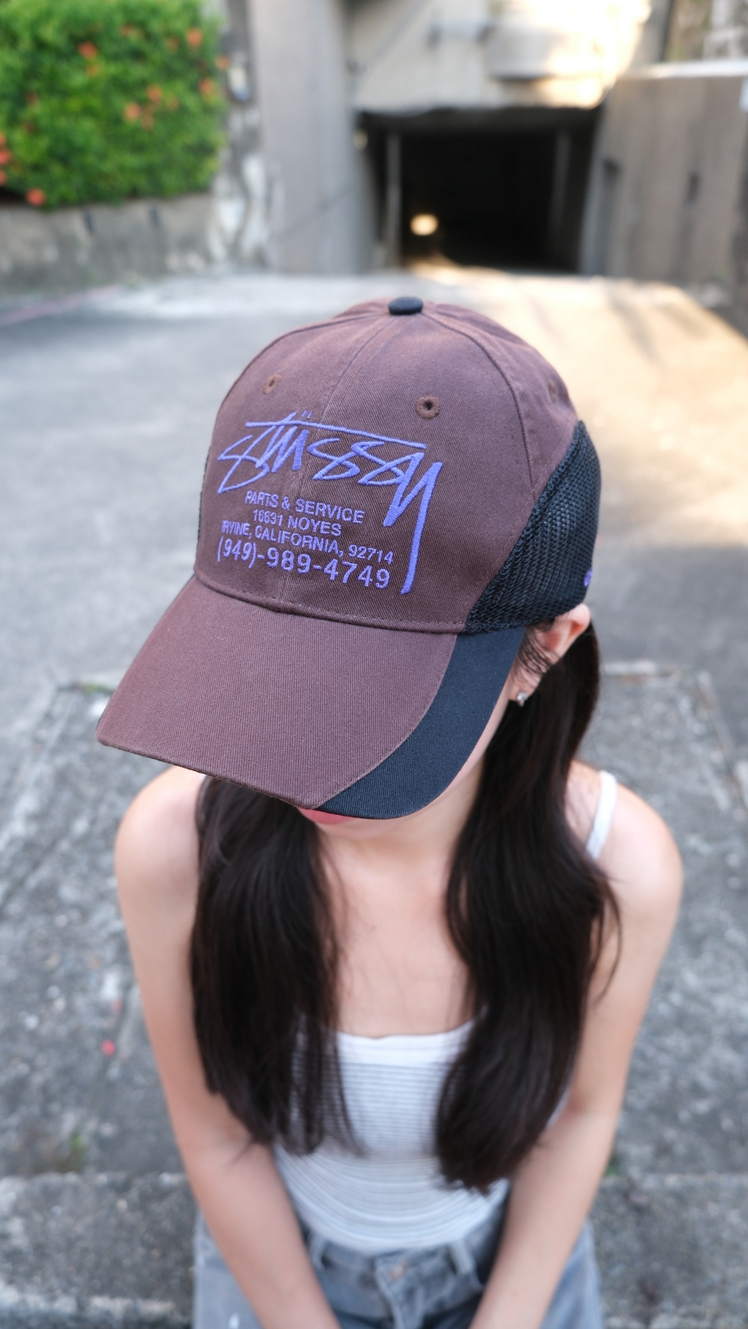 Stussy PARTS & SERVICE MESH CAP 網帽 老帽 1311205