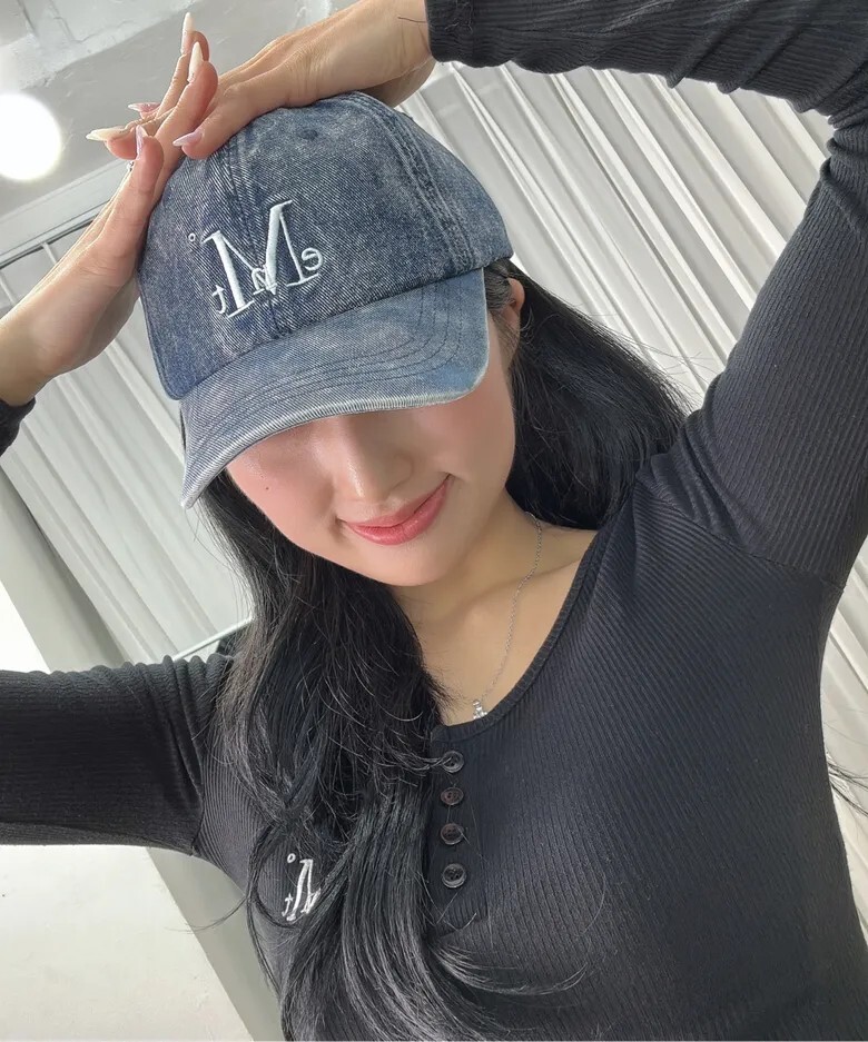 【OWN】MUCENT 休閒 帽子 刺繡 LOGO 老帽 鴨舌帽 棒球帽 單一尺寸 不分男女 特殊 石洗 牛仔 灰色 藍色