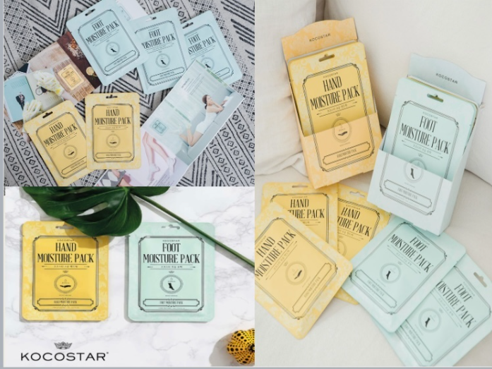 UT24 韓國🇰🇷製造(可可星）保濕手膜  $14/1 買5片送1片 V臉面膜