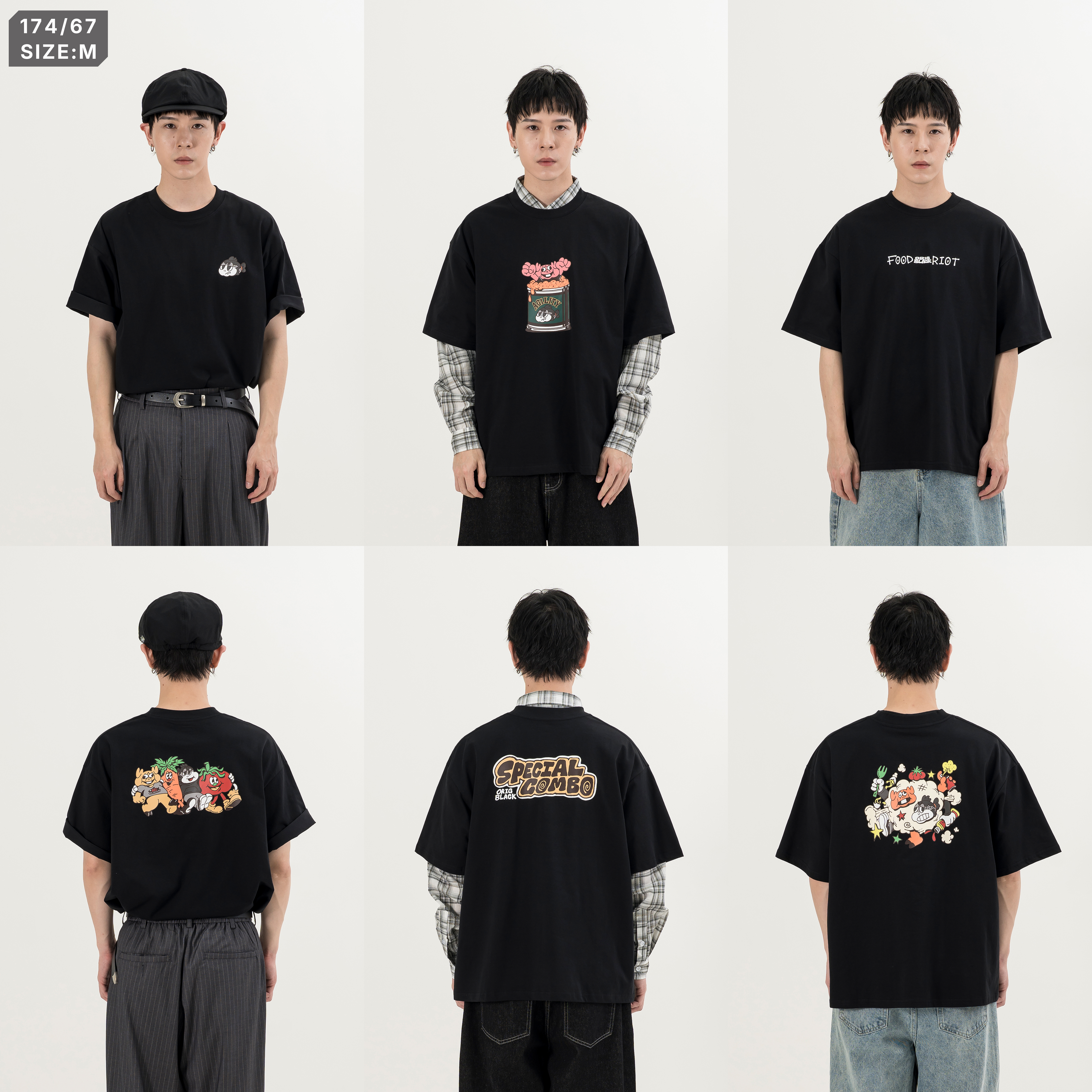 AGILITY x ORIG x Patter Image Tee 三方聯名 圖像短袖Tee [AOP-1]