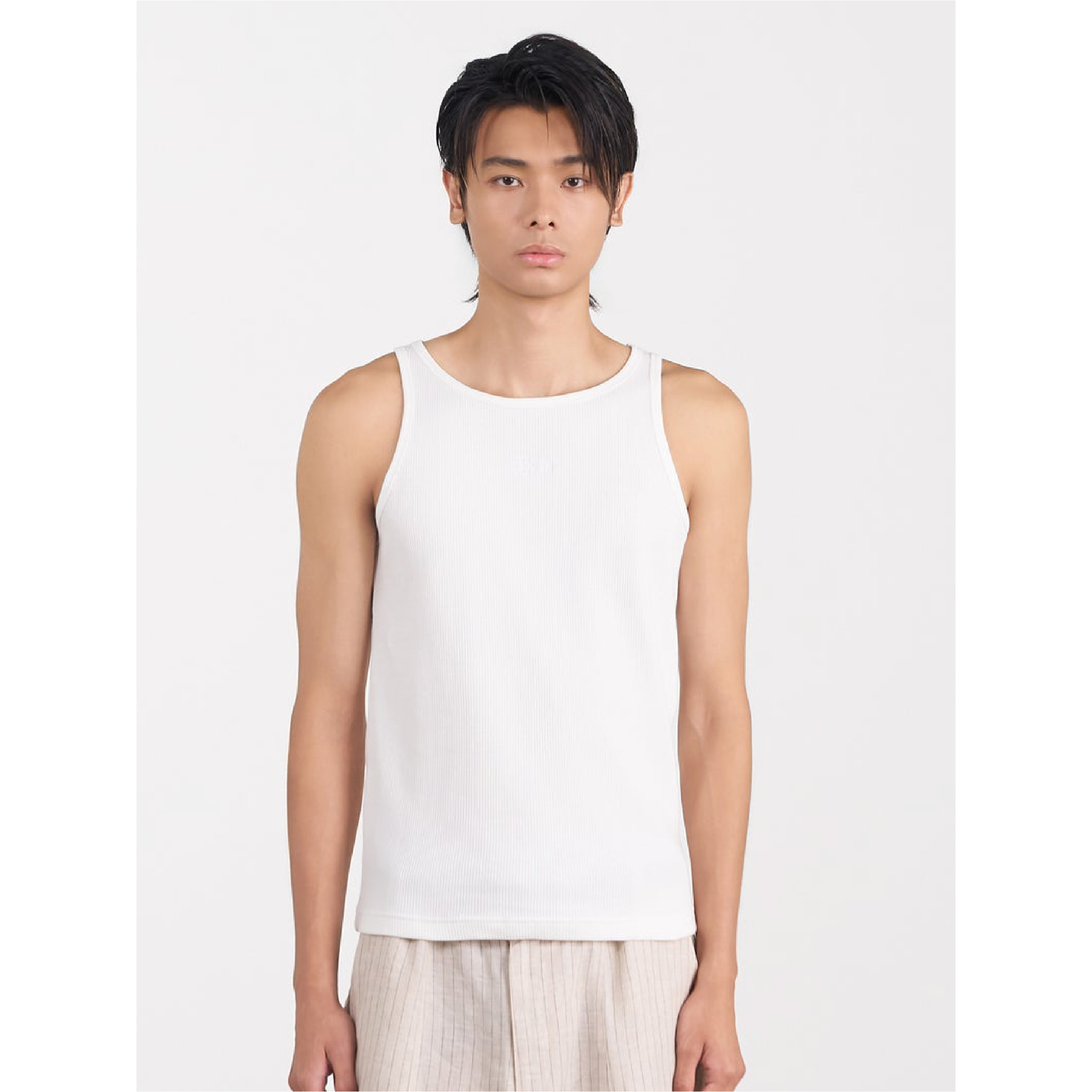 CHOIR Cutaway Shoulder Tank 削肩背心 [MCST01]