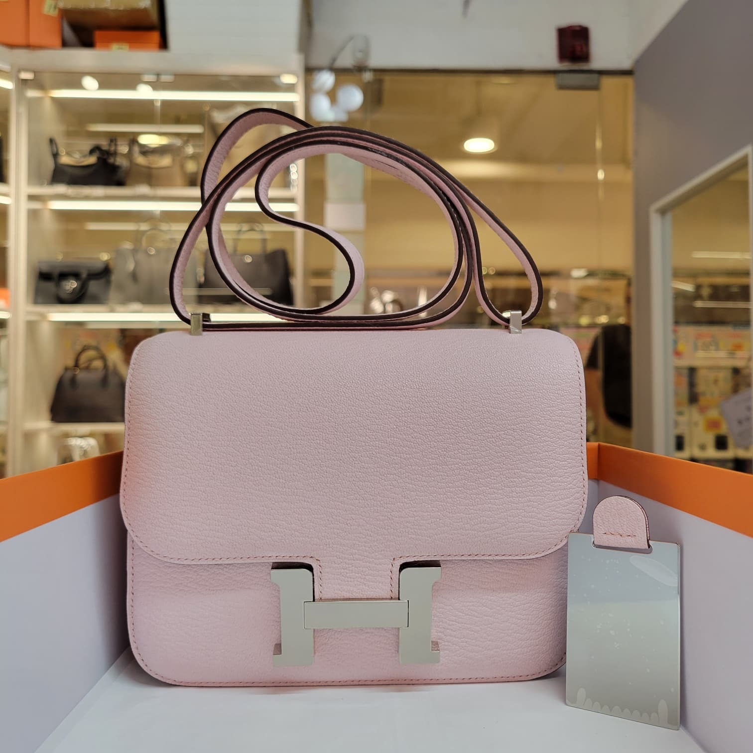 HERMES MINI CONSTANCE M7 rose darling MYSORE CK