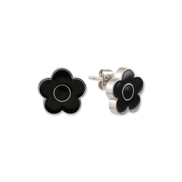 MARY QUANT / Epoxy Stainless Steel Earrings