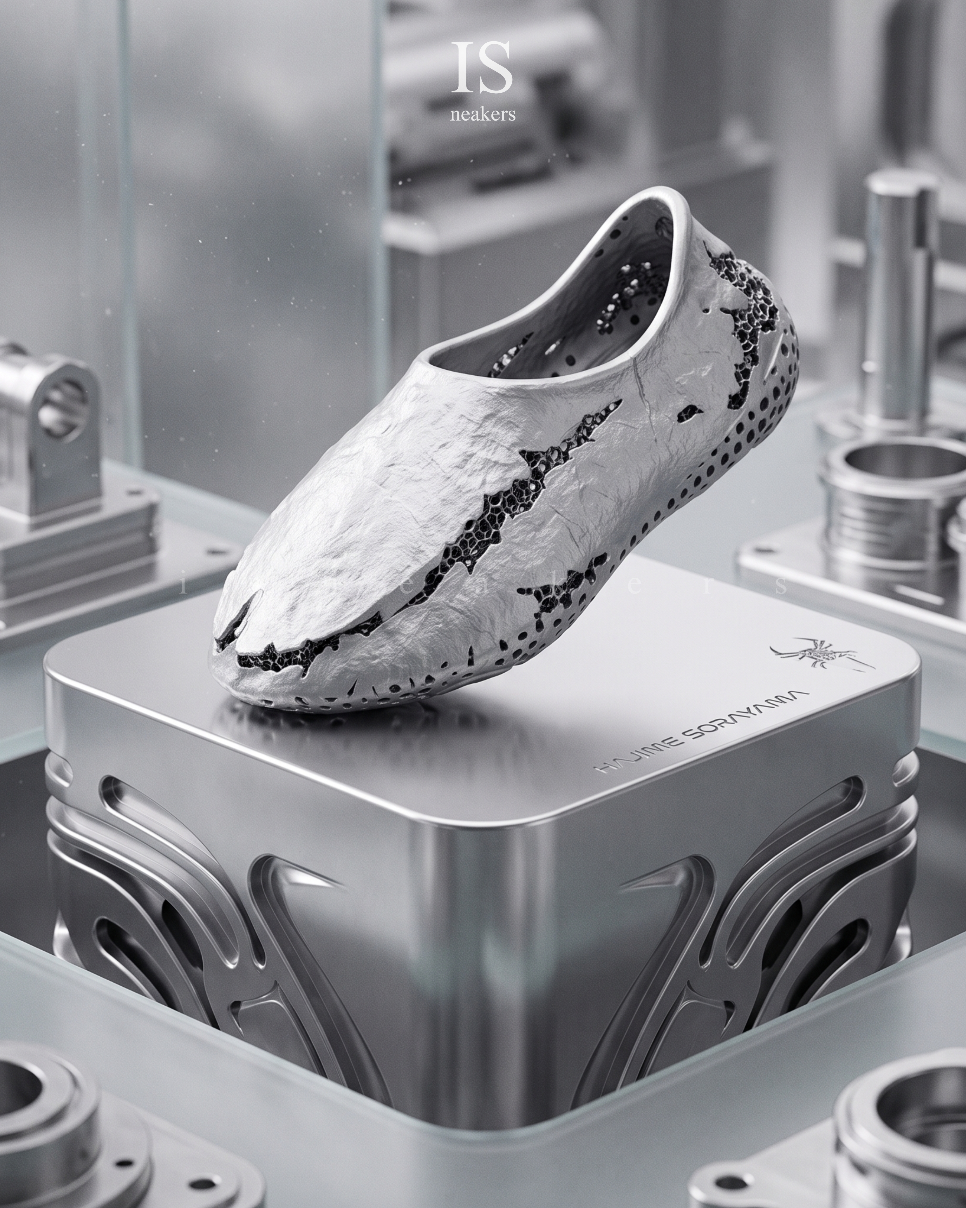 iSNEAKERS｜HajimeSorayama x xVESSEL空山基聯名款 3D S25X73W