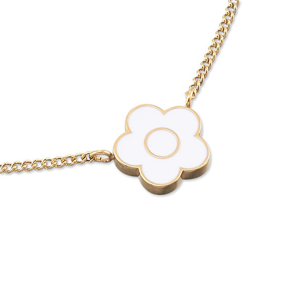 MARY QUANT / Epoxy Stainless Steel Necklace