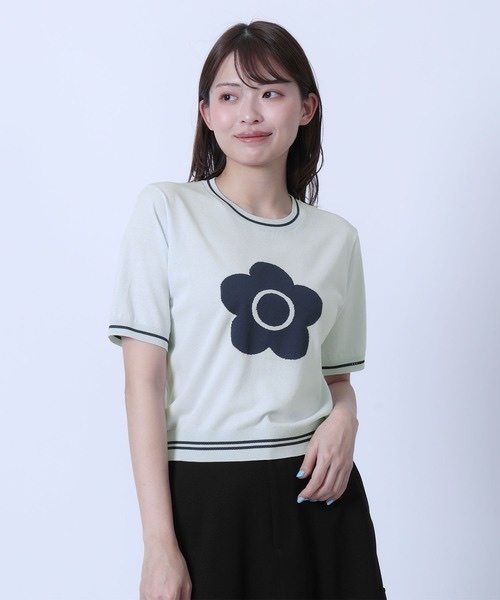 MARY QUANT / Daisy Line Knit Pullover