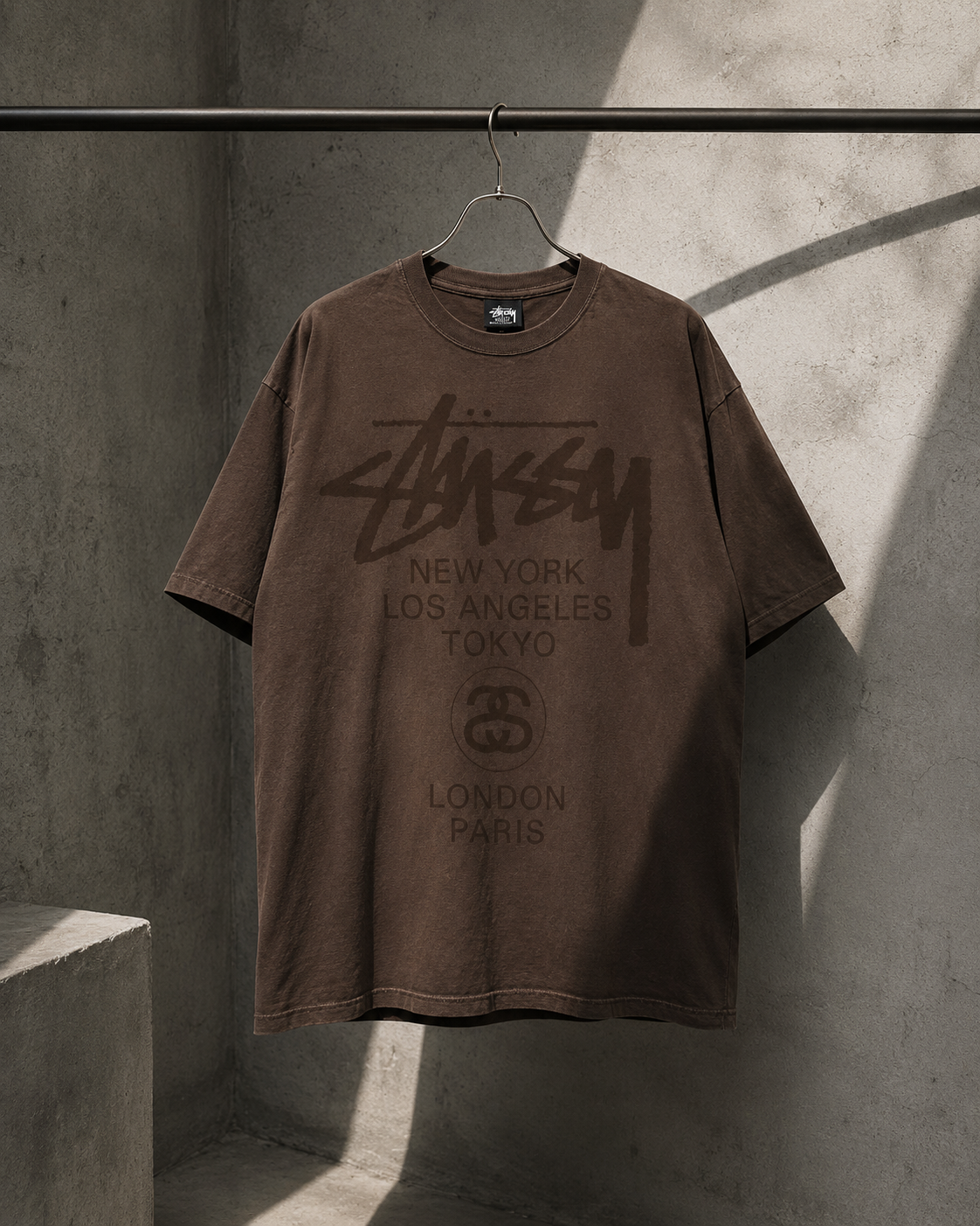 STUSSY WORLD TOUR SUN FADE TEE 2026 水洗 世界巡迴 短Tee  |限量現貨|