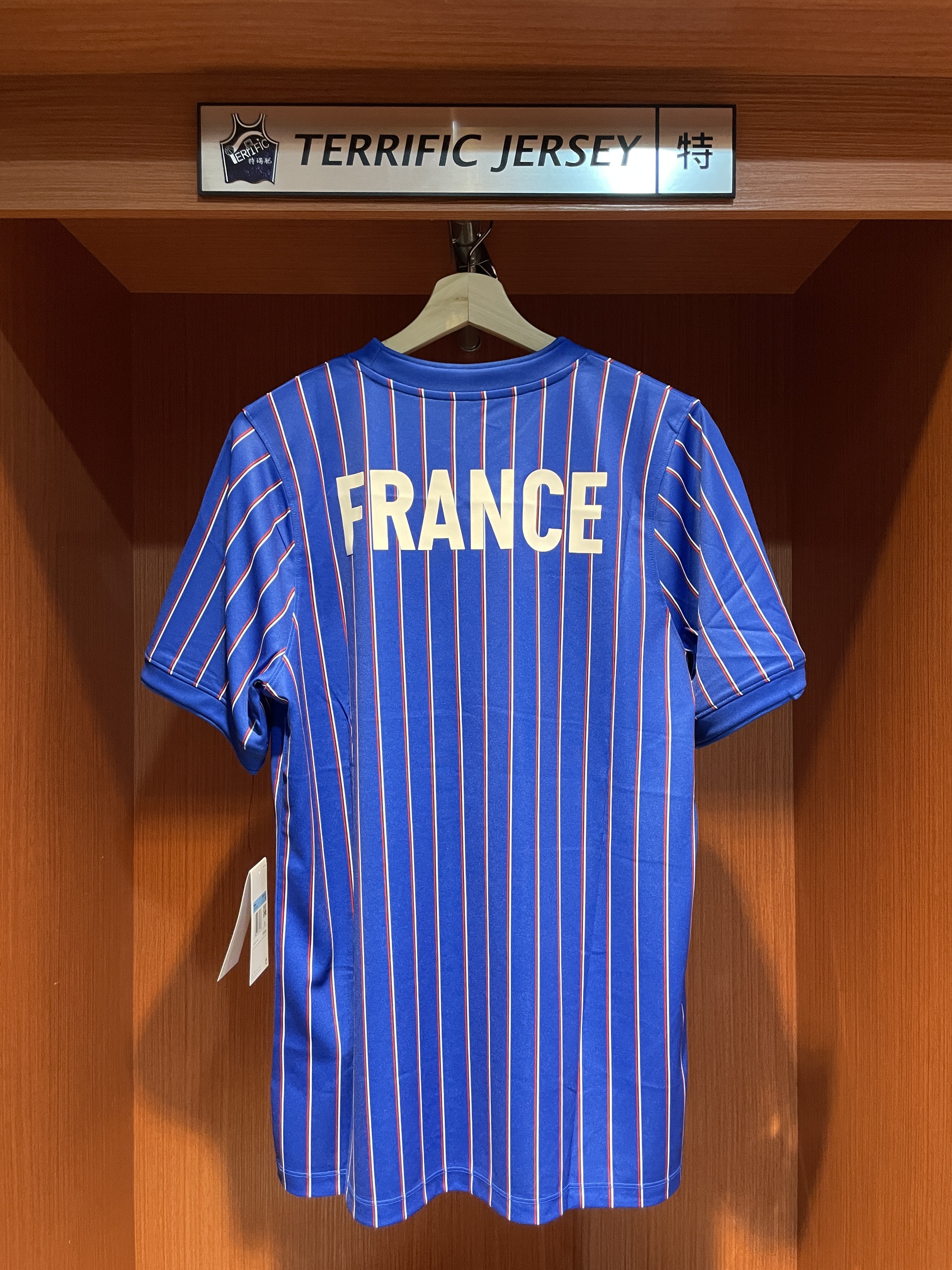 FIFA足球 France x Jacquemus 聯名款 法國 直條紋 熱身衣 2026 世界盃 Nike Pre-Match Top Jersey 排汗 全新