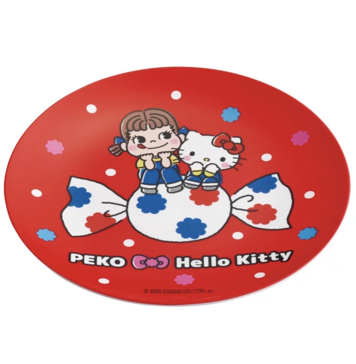 JP Hello Kitty x 牛奶妹  造型樹脂碟 9753 TK260808