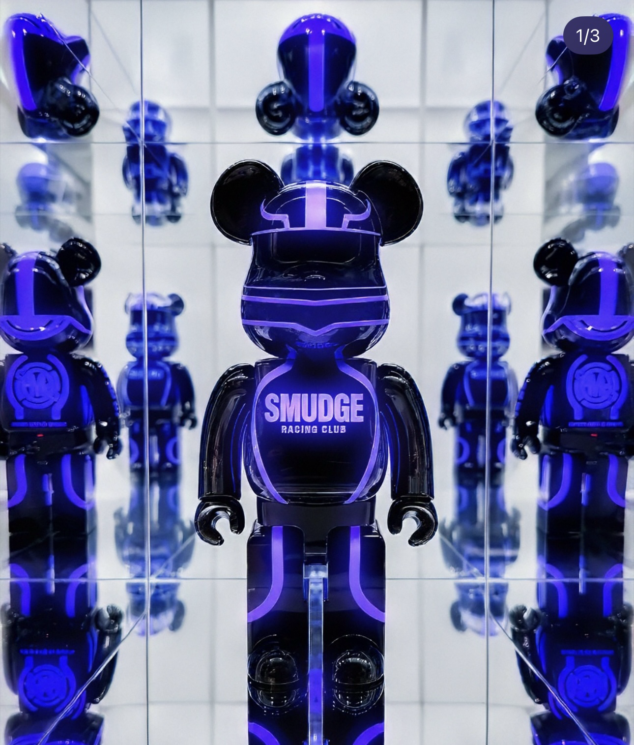 🎏預訂🎏Bearbrick 400% GLOW SMG JJ