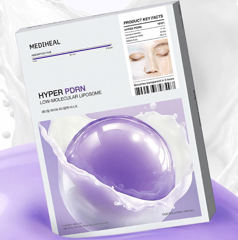 MEDIHEAL 超強力PDRN面膜 8 片（+1 片）