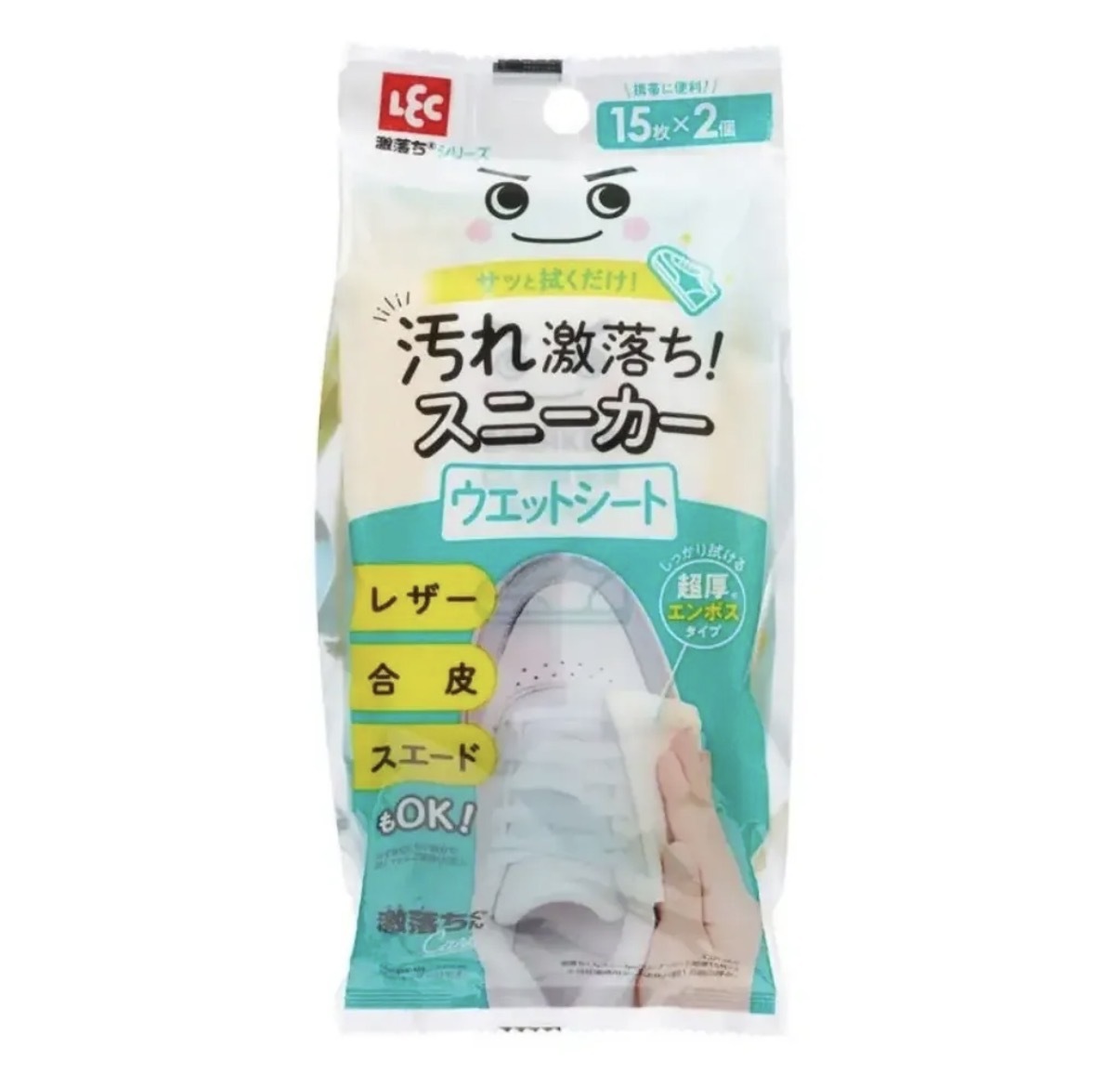 【多莉推薦】JP Lec 鞋專用去污濕紙巾 0299 TK260808