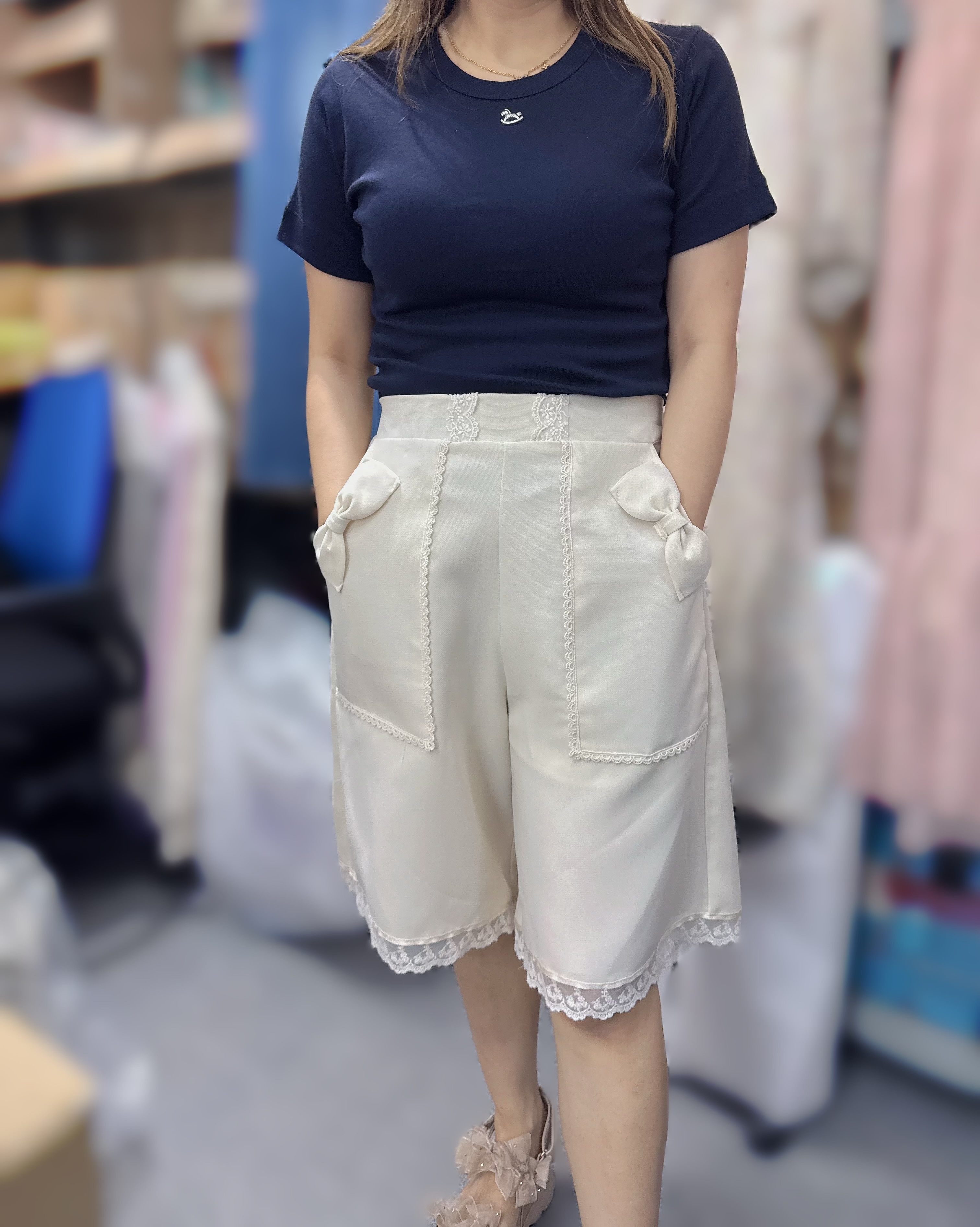 (現貨 杏) P72  韓國🇰🇷褲腰26-36 HIP46 長22 $459 (一口價)