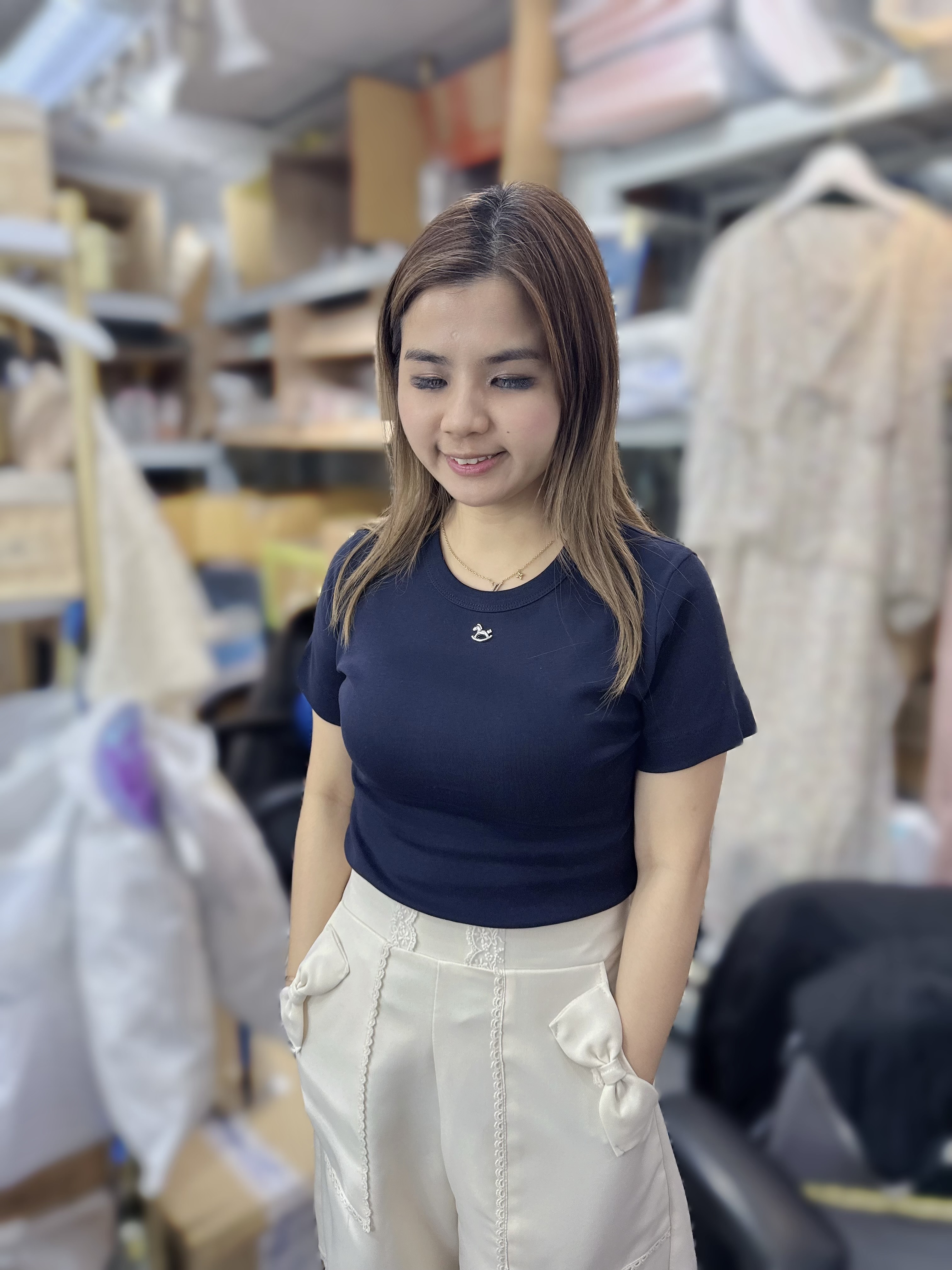 (現貨 深藍) ME08 胸35-40 長20 $369 (一口價)