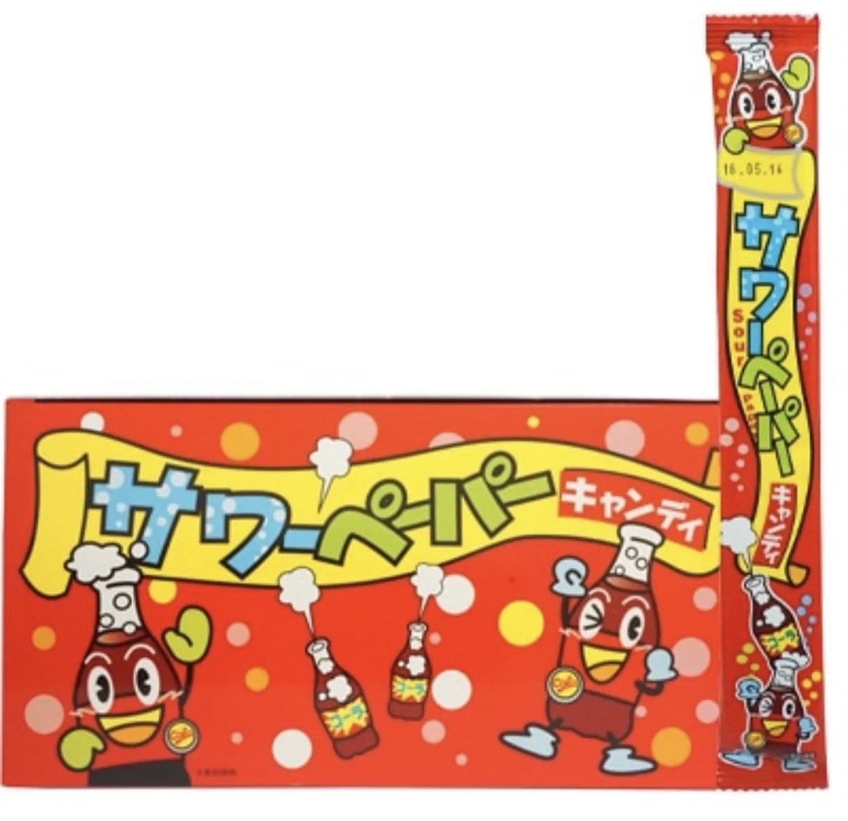 【長線好評】JP 可樂風味長條酸糖 6條 7221 TK260808