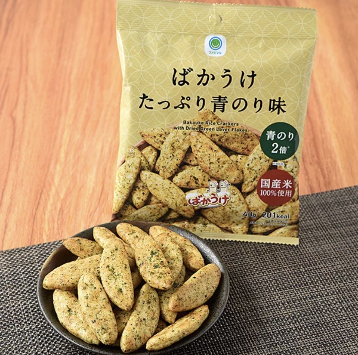 【多莉爆推薦】JP 濃厚兩倍紫菜米餅 43g 3778 TK260808
