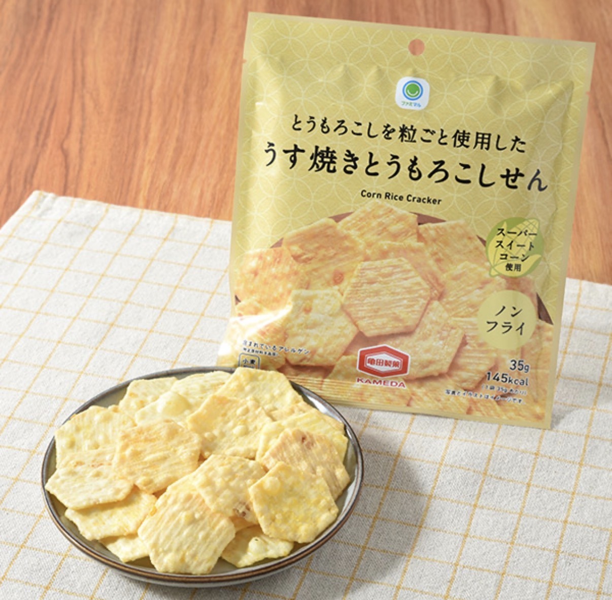 JP 薄燒粟米風味米餅 35g 8360 TK260808