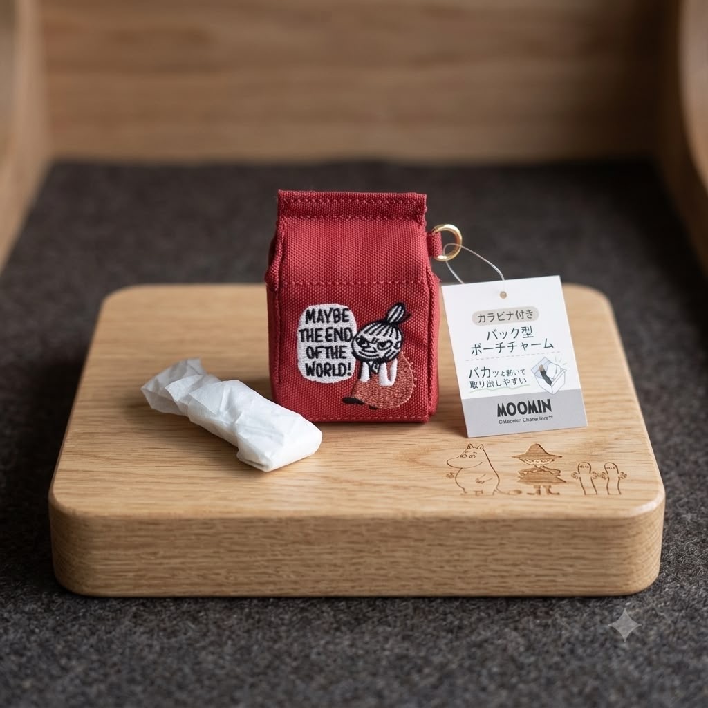 JP 阿美 刺繡迷你牛奶盒 收納包 快扣 紅 0726 TK260808