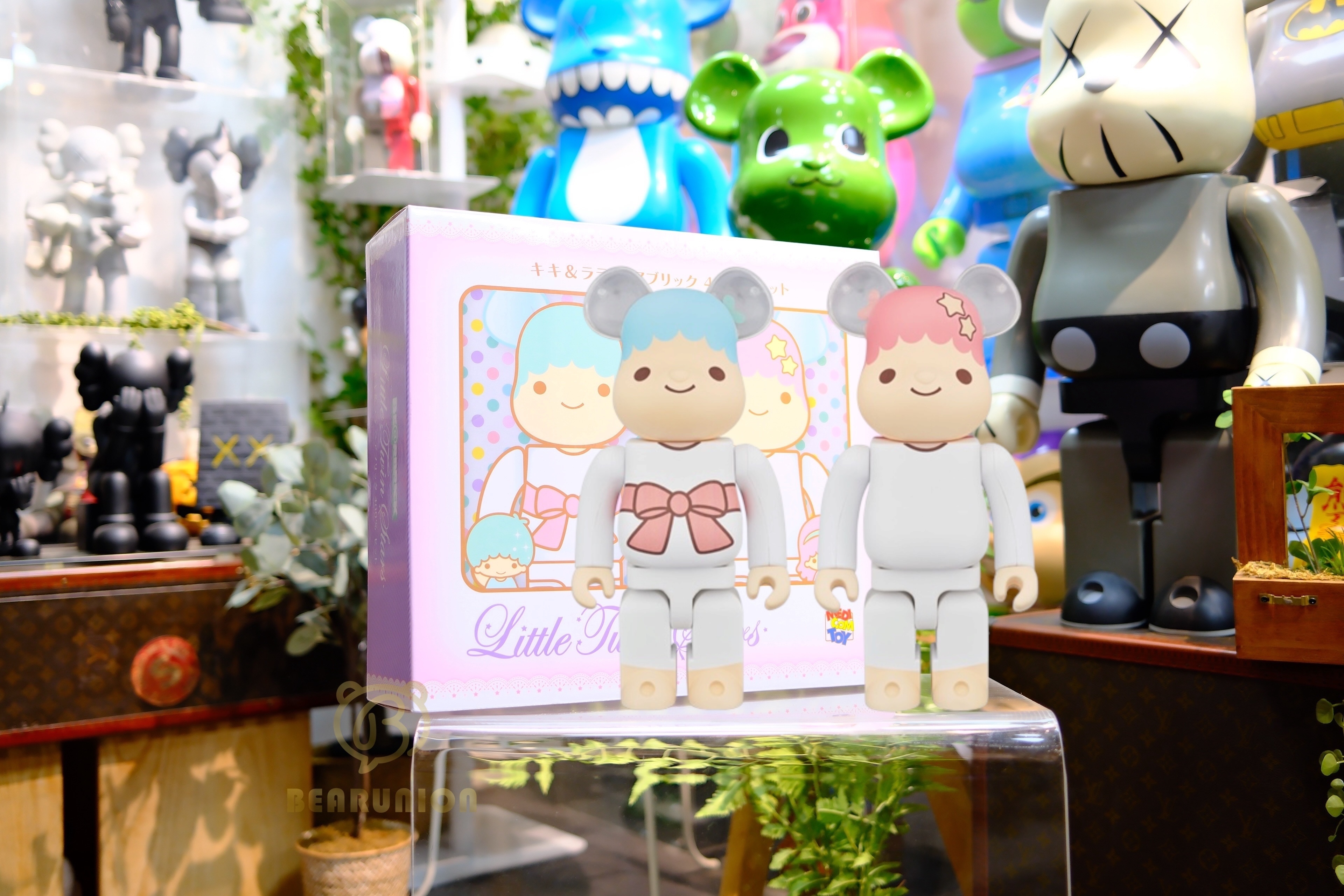🥇現貨🥇Bearbrick 400% Little Twin Starsキキ＆ララ