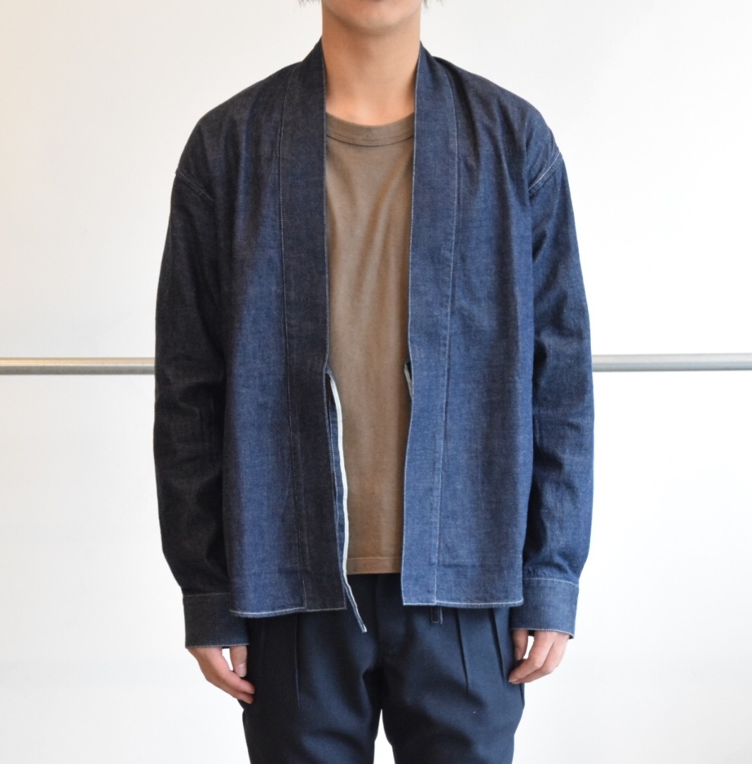 VISVIM SOCIAL SCULPTURE LHAMO SHIRT ONE WASH (( USED A )) 中古美品 - INDIGO SIZE 3 PRE ORDER ITEM (預訂中)