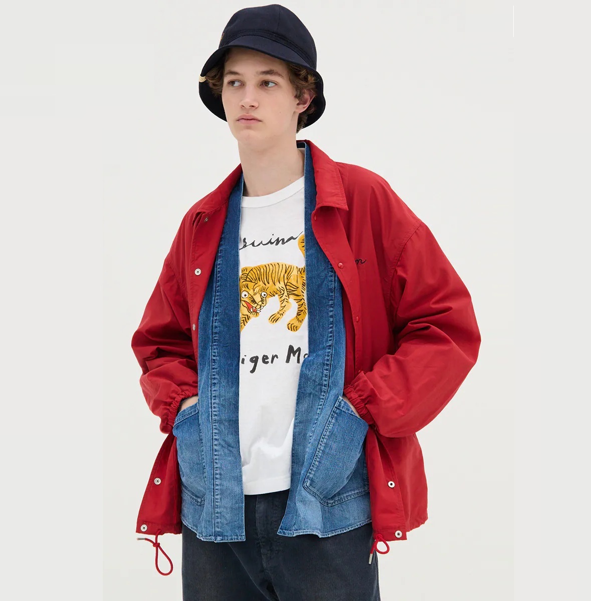 VISVIM 2026 A/W WINDFALL COACH JKT - RED PRE ORDER ITEM (預訂中)