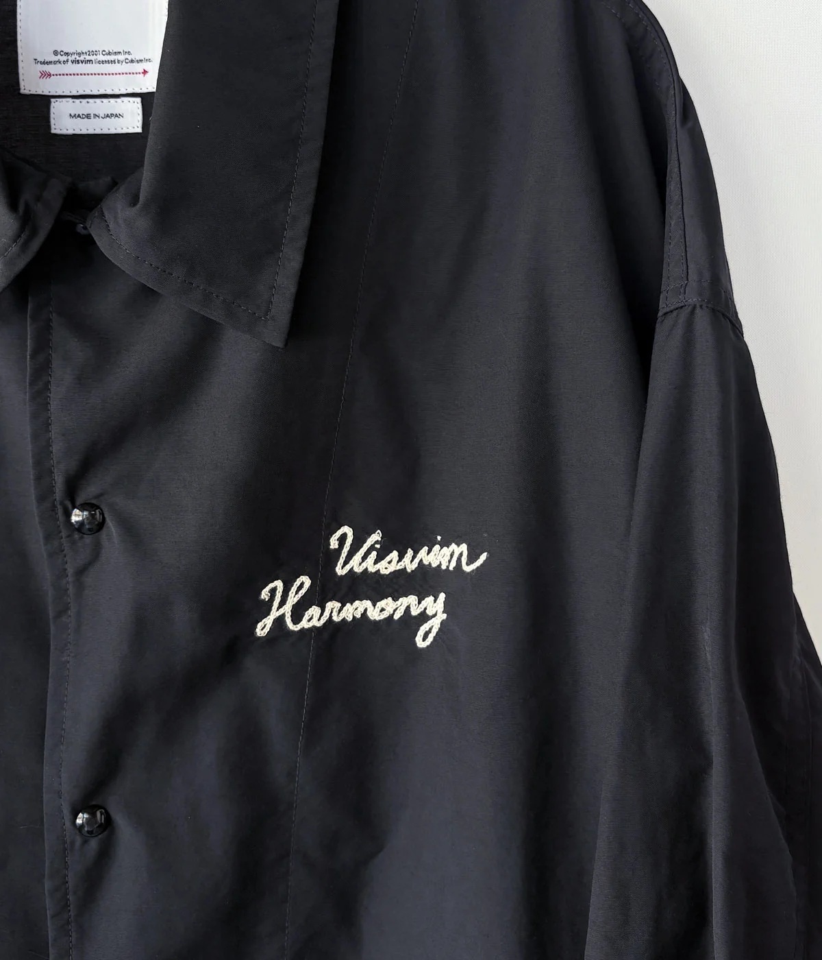 VISVIM 2026 A/W WINDFALL COACH JKT - BLACK PRE ORDER ITEM (預訂中)
