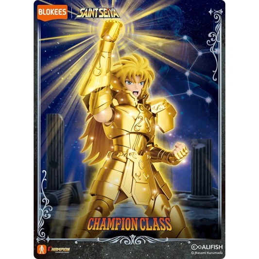 【BLOKEES 布魯可】聖鬥士星矢 超越版 雙子座 撒加 可動積木公仔 strc