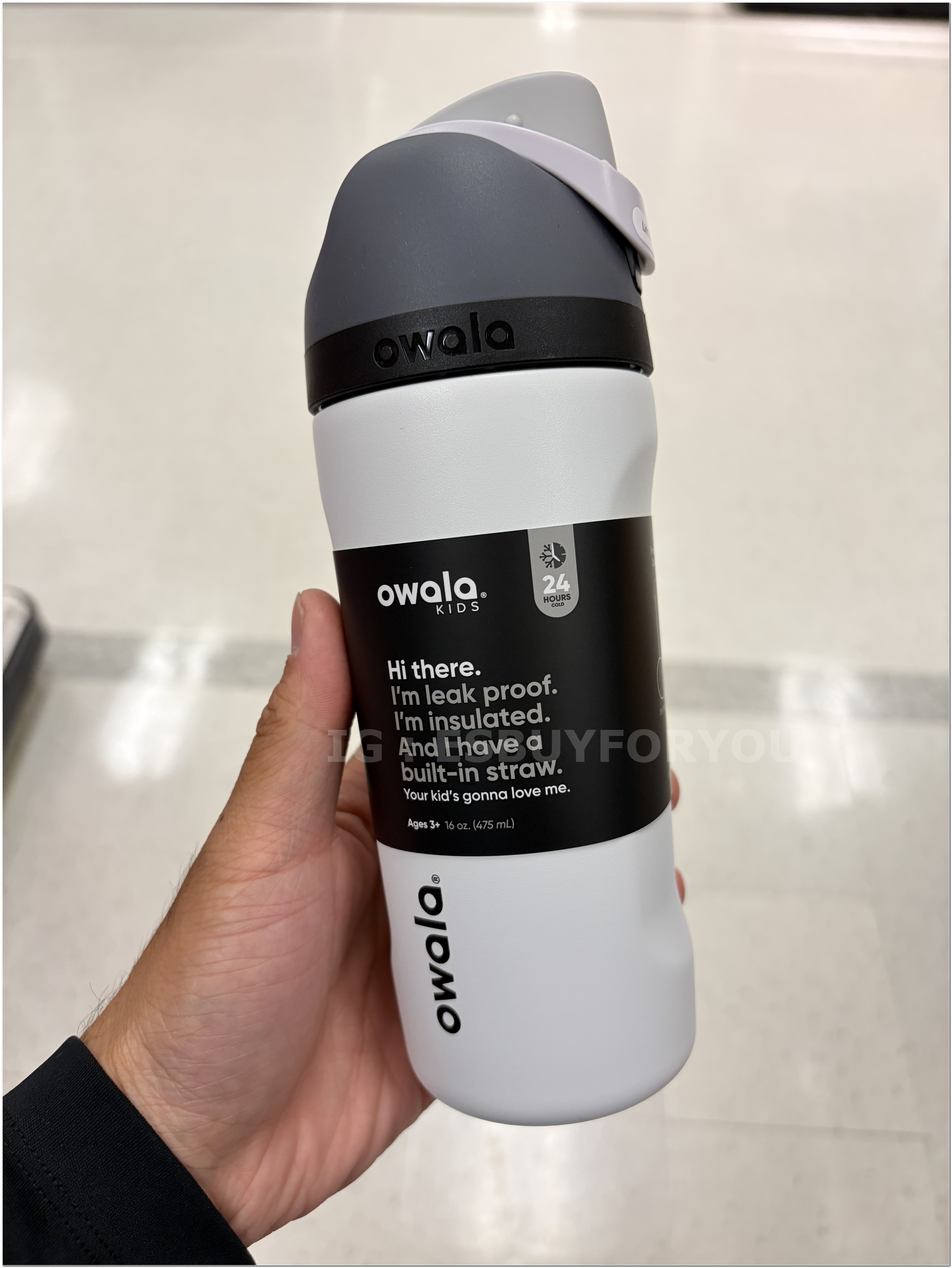 【限時】Owala 不鏽鋼 FreeSip 水壺 (內有吸管) (4個尺寸)