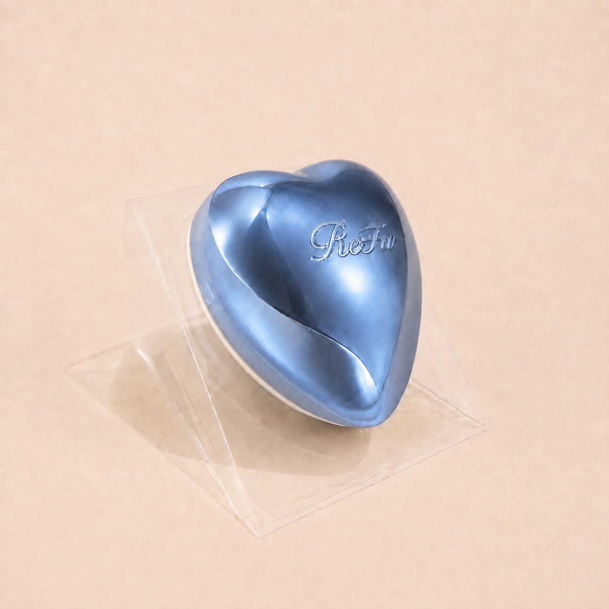 ReFa HEART BRUSH 心型光澤感美髮梳 Silver Sky