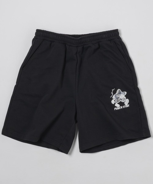 kaoyorinakami / punch star half sweat pants