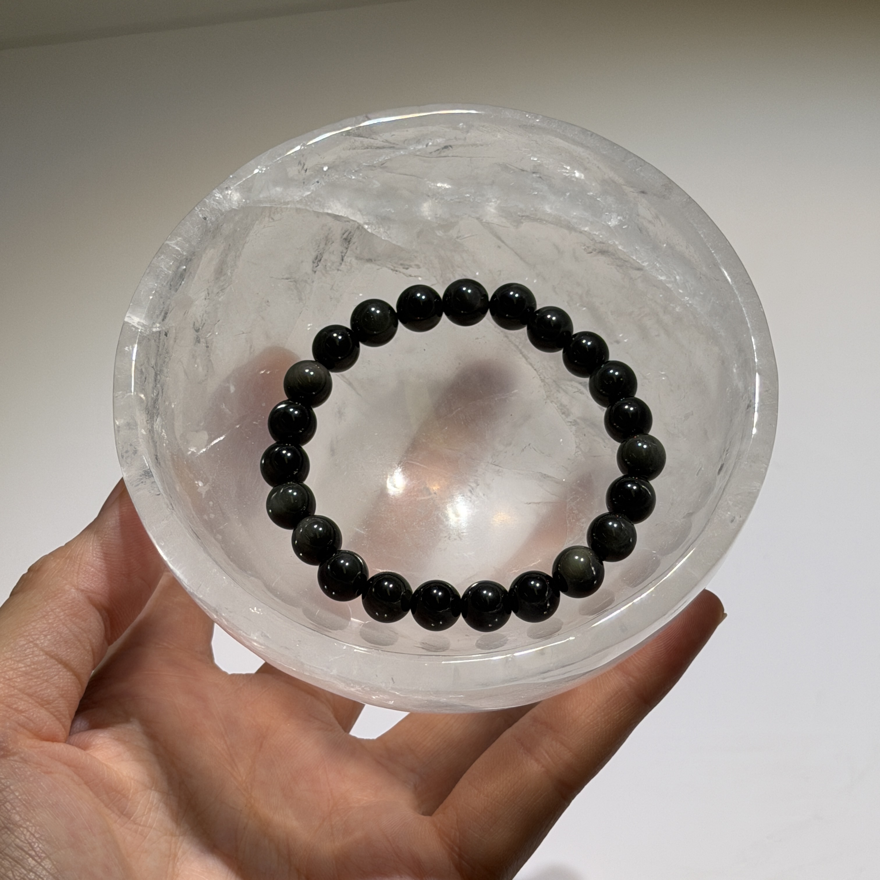 高級白水晶碗 10.5cm  WD2417