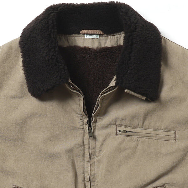 A.PRESSE 2026 A/W VINTAGE WASHED WOOL FLIGHT JACKET (26AAP-01-64) - PRE ORDER ITEM (預訂中)