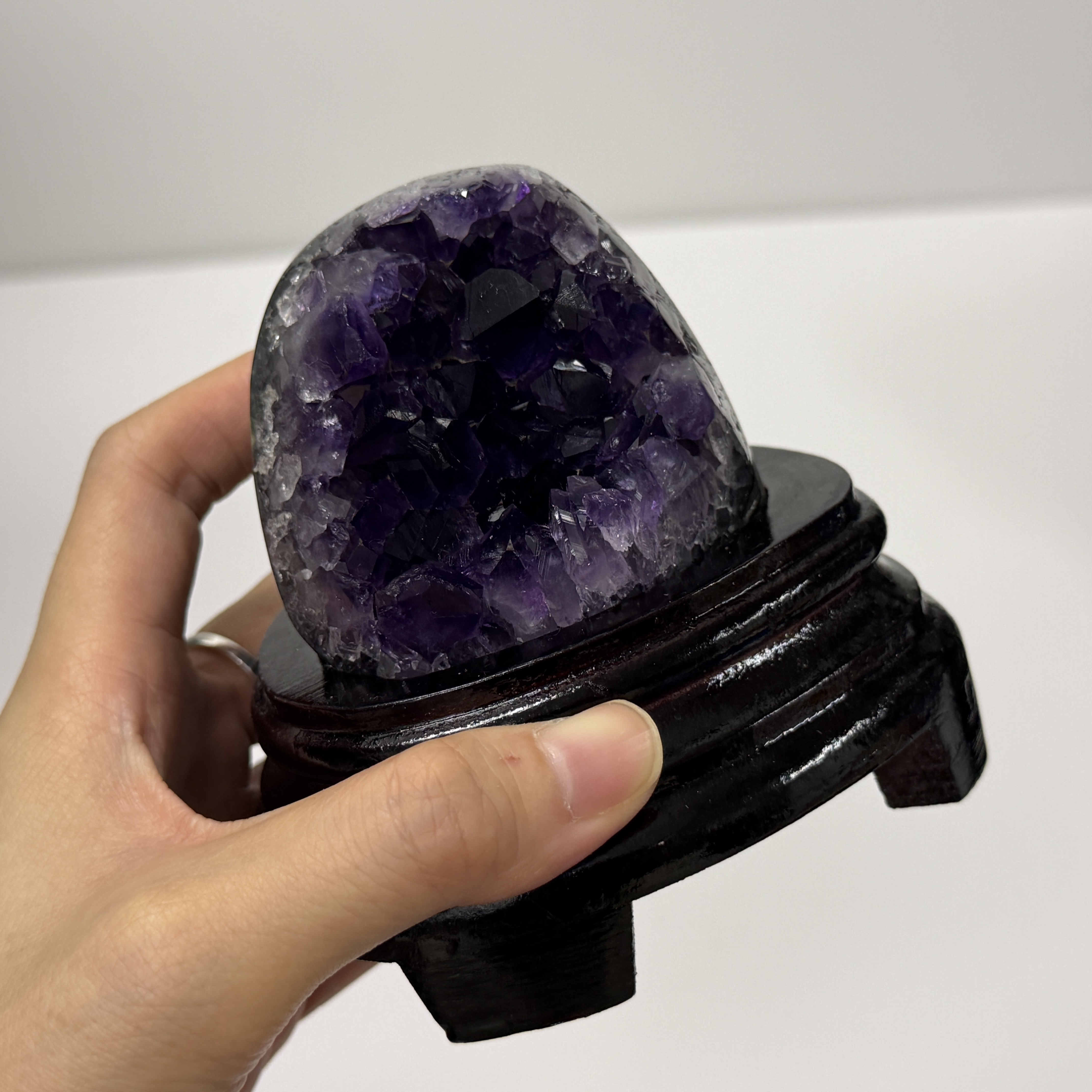 頂級色紫晶簇 484G AC2467