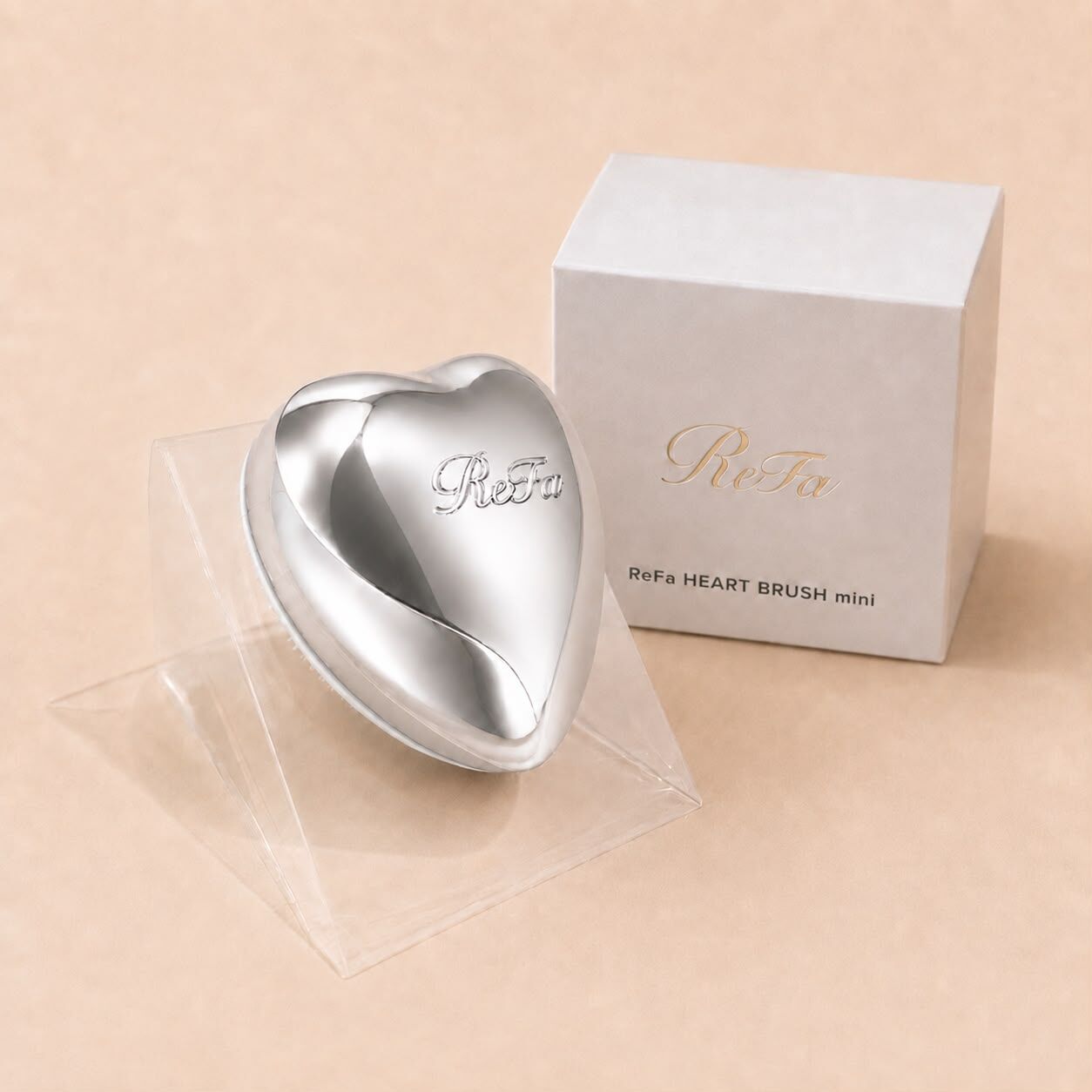 ReFa HEART BRUSH Mini 心型光澤感美髮梳(迷你版)