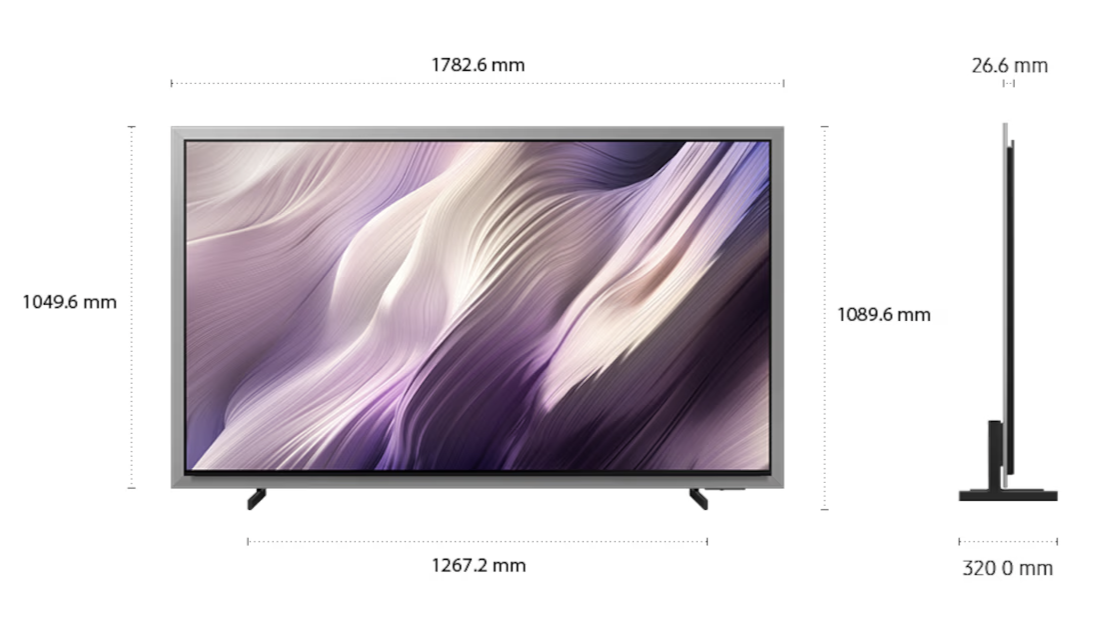 SAMSUNG 三星 77S95H 尺寸