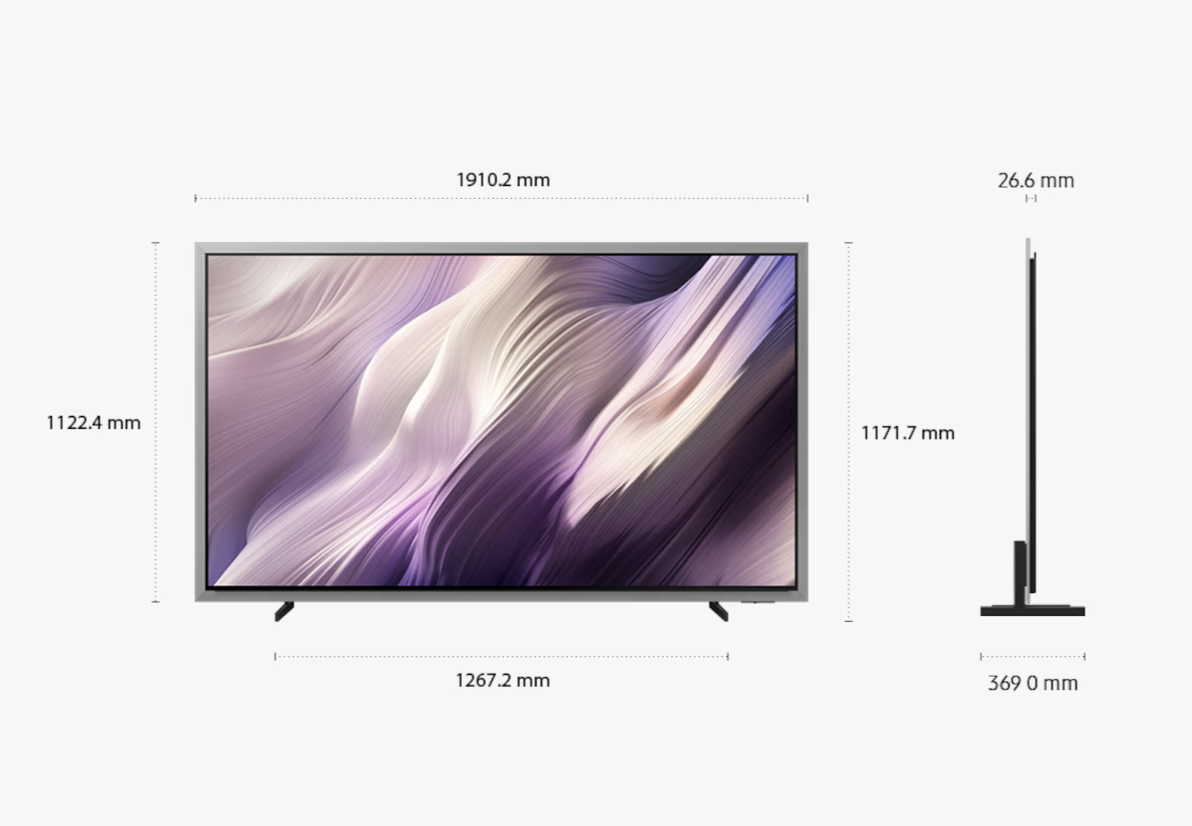 三星 SAMSUNG 83S95H 尺寸