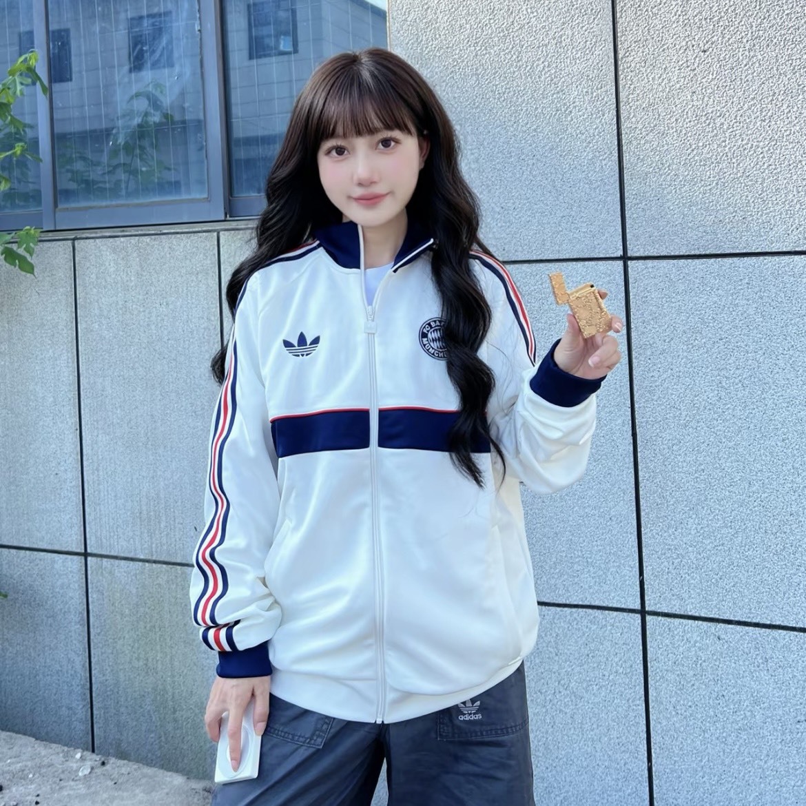 【代購】adidas Originals MÜNCHEN FC BAYERN OG 拜仁慕尼黑復古足球運動外套