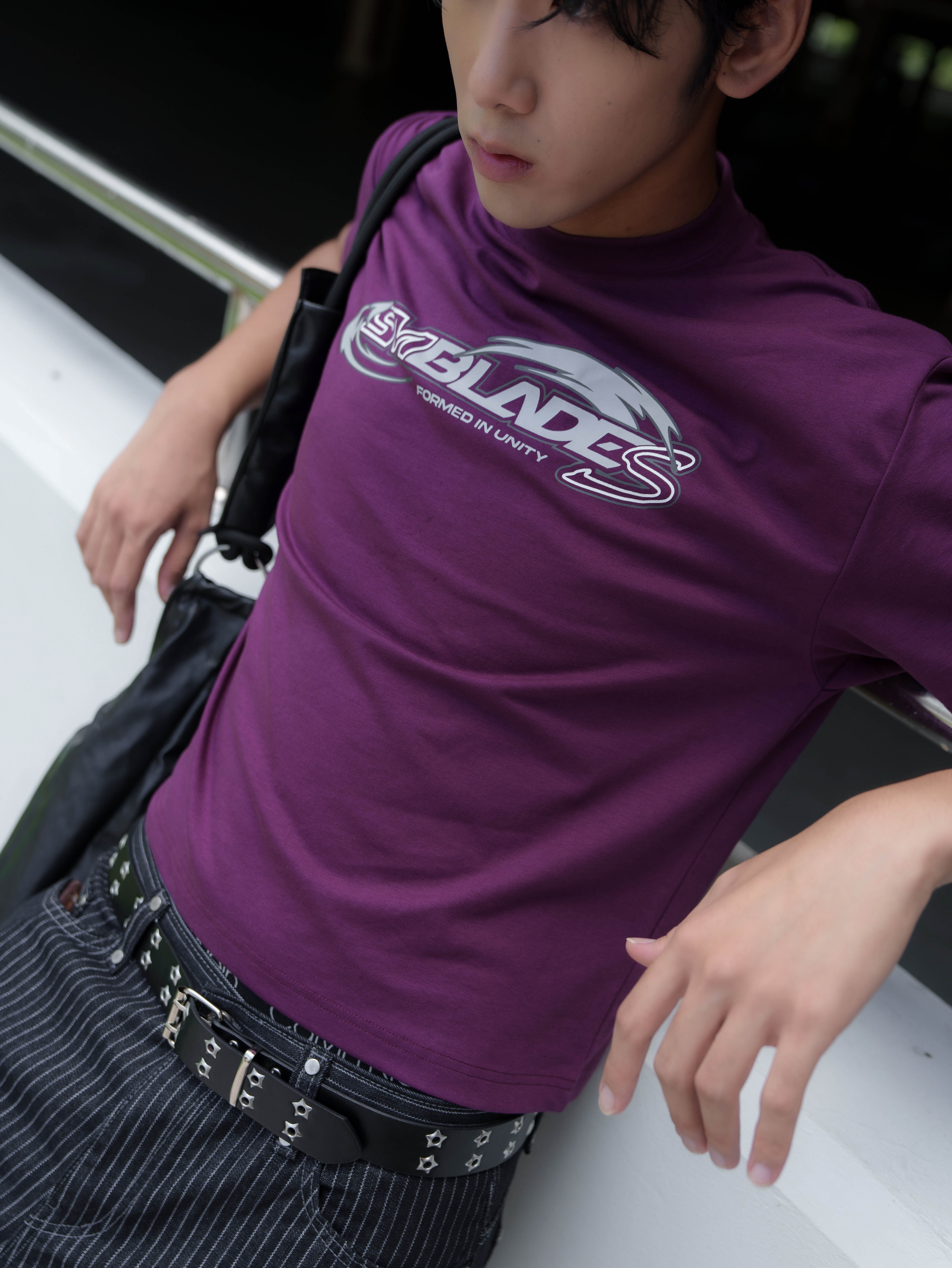 SIMON MADE TS-2636 爆漩陀螺S SORONA BOXY 寬短 短T 短袖