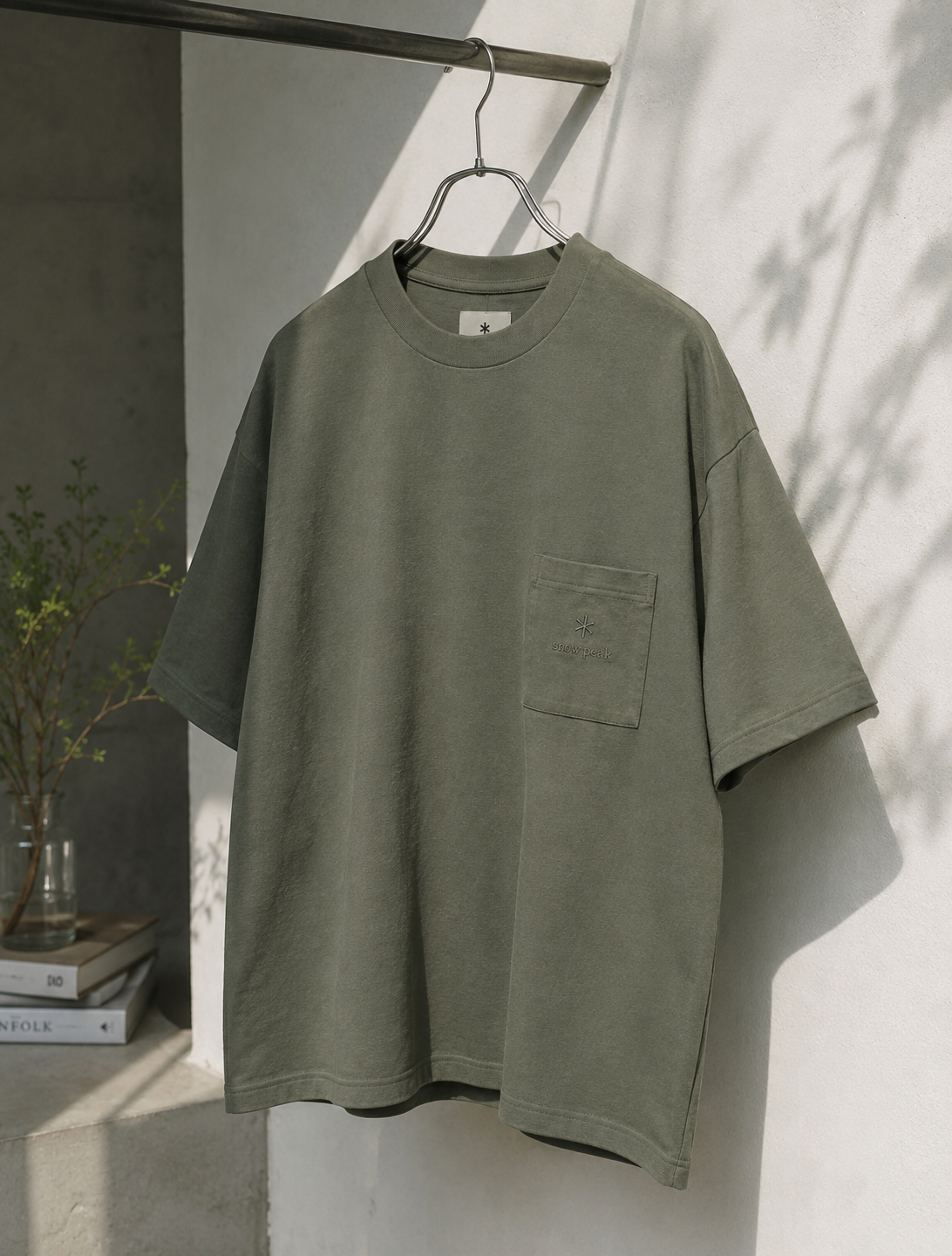 Snow Peak 雪峰 日本限定別注系列 刺繡口袋tee |限定商品|