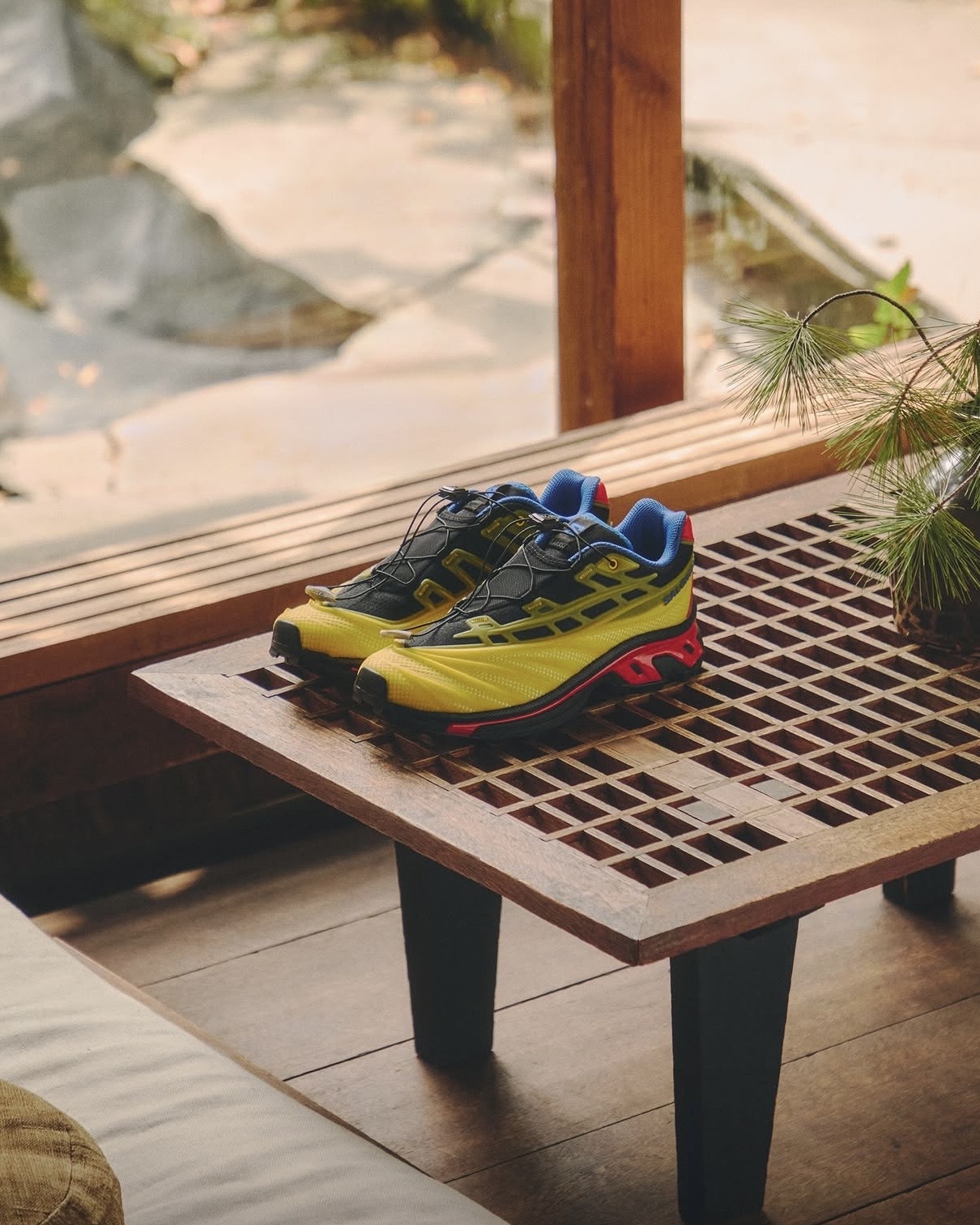 【Focus Store】預購 Kith x Salomon XT-EVO "Black Lemon Lava Falls" 黃黑紅 L45568800