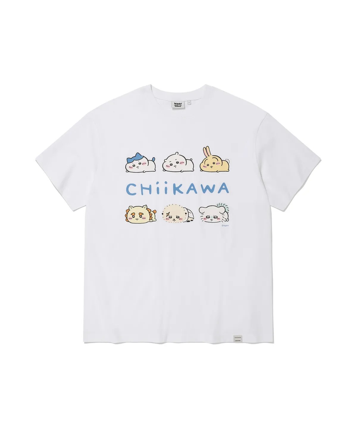 WACKY WILLY Chiikawa&Friends Graphic Short-sleeve T-Shirt