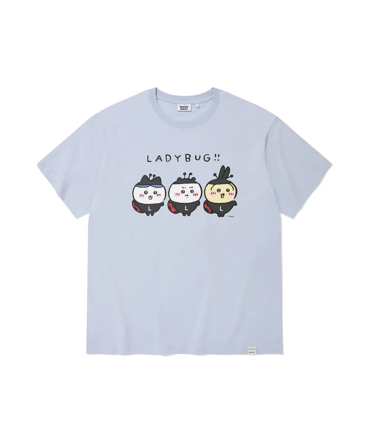 WACKY WILLY Munchakgwi Ladybug Graphic Short-sleeve T-Shirt