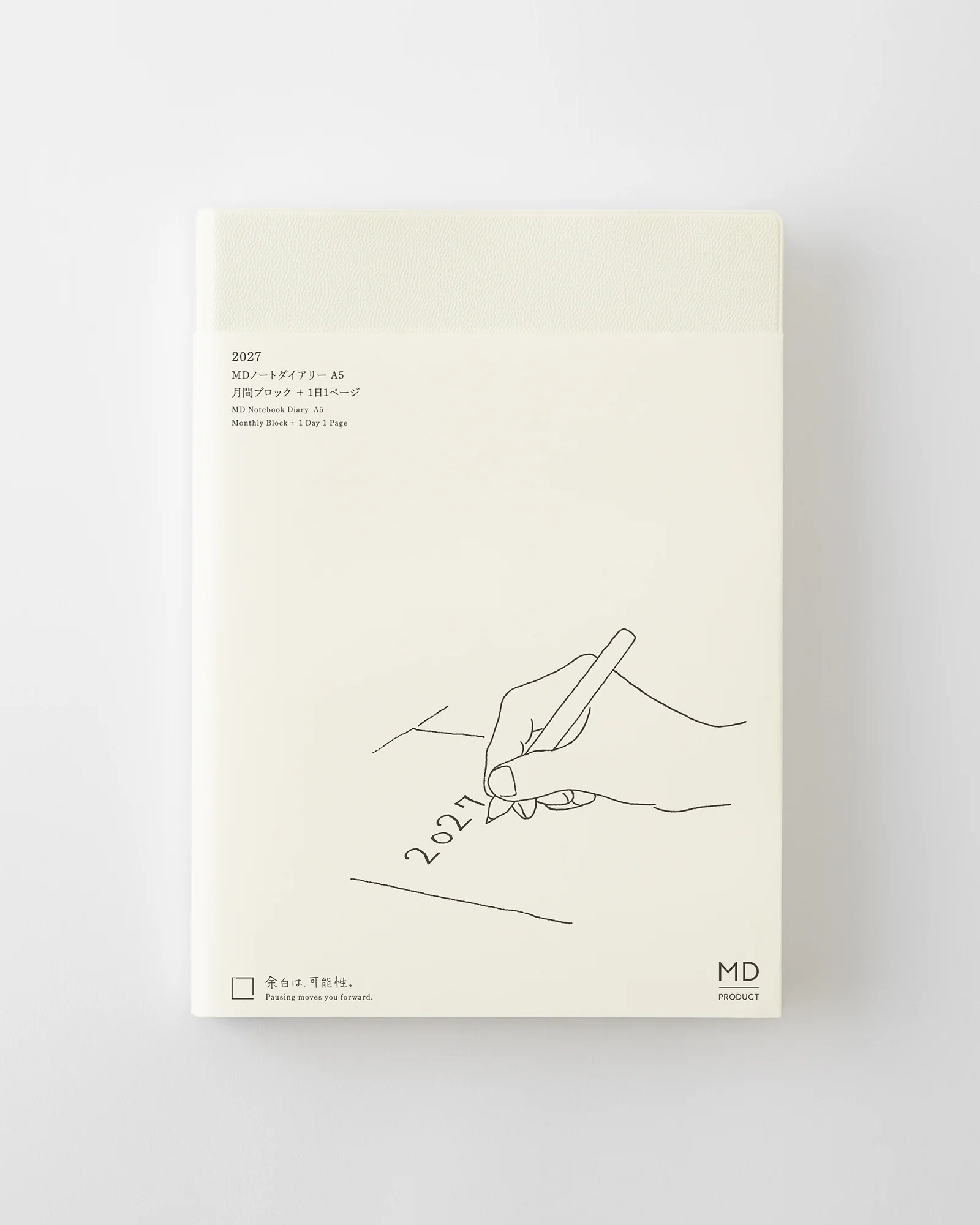 MIDORI｜2027 一期一會 MD NOTEBOOK手帳日記 (A5)