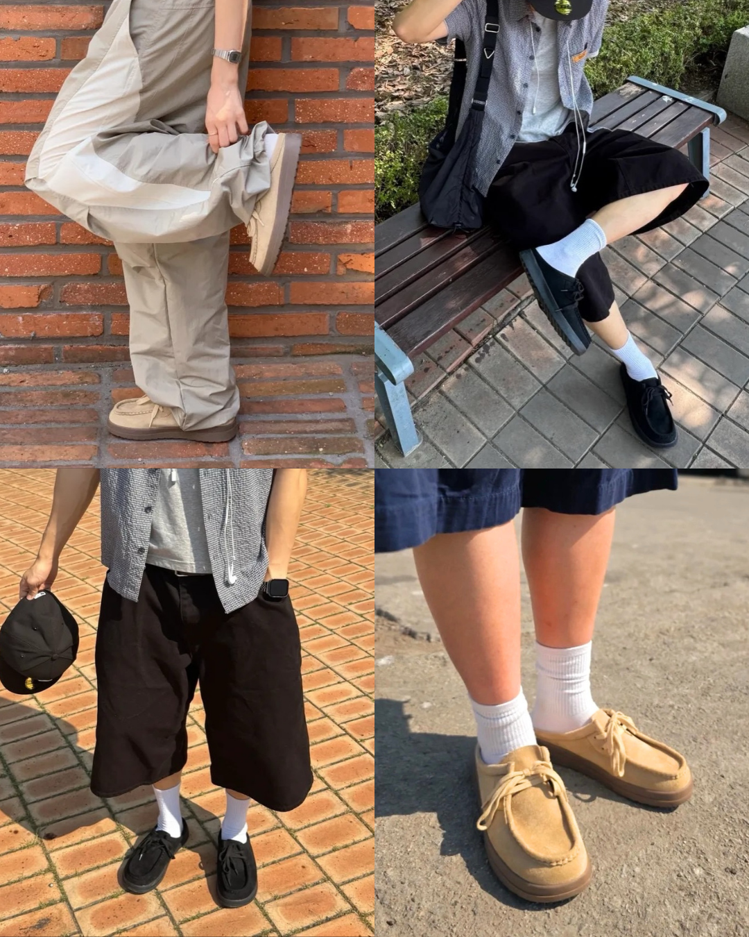 【逢甲 FUZZY】SHOOPEN Mule Wallabee 穆勒鞋 半拖鞋 男女 三色