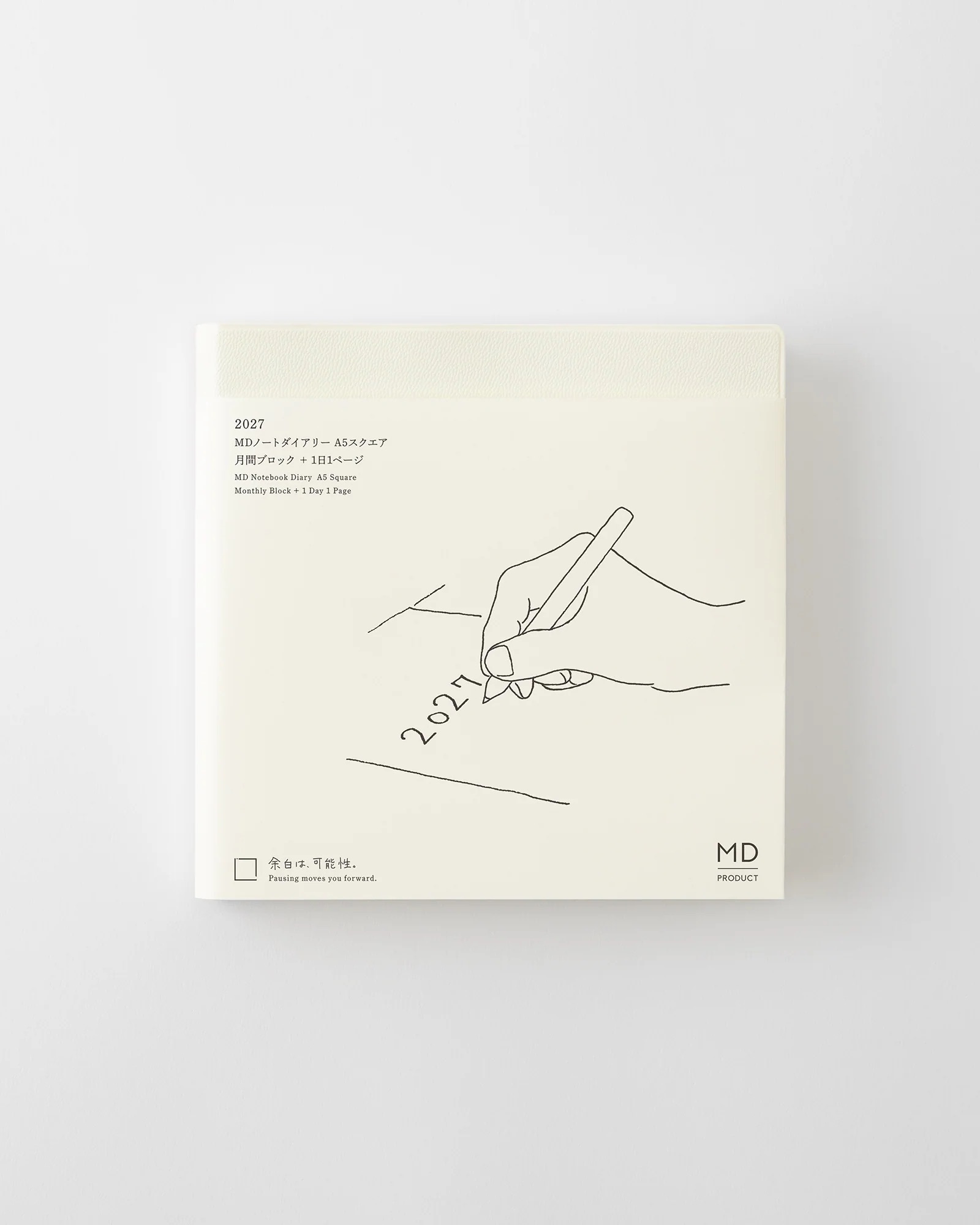 MIDORI｜2027 一期一會 MD NOTEBOOK手帳日記 (A5方形)