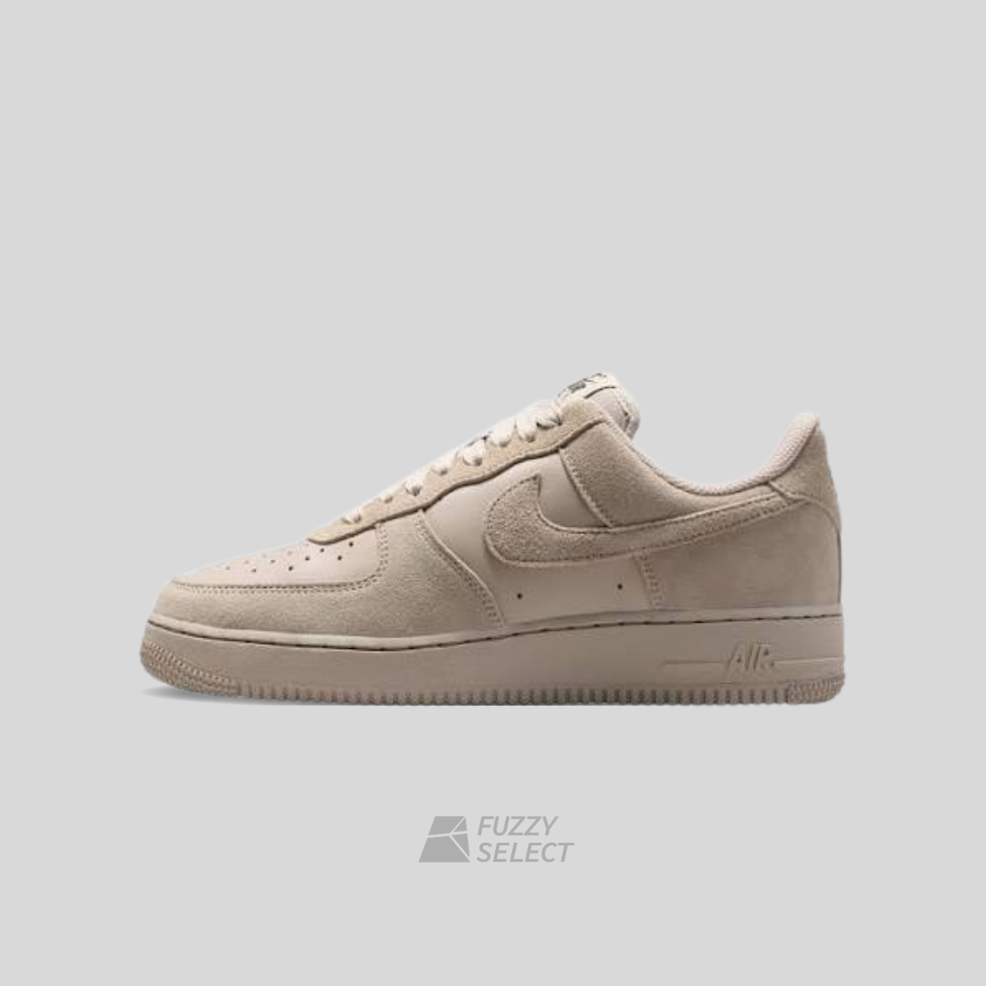 【逢甲 FUZZY】W Nike Air Force 1 "Cream Metallic Silver" 麂皮 奶茶灰 金屬墜飾 IV6042-236