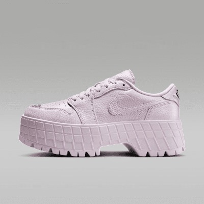【代購】NIKE Jordan Air Jordan 1 Brooklyn Low 厚底休閒鞋 女款 紫色