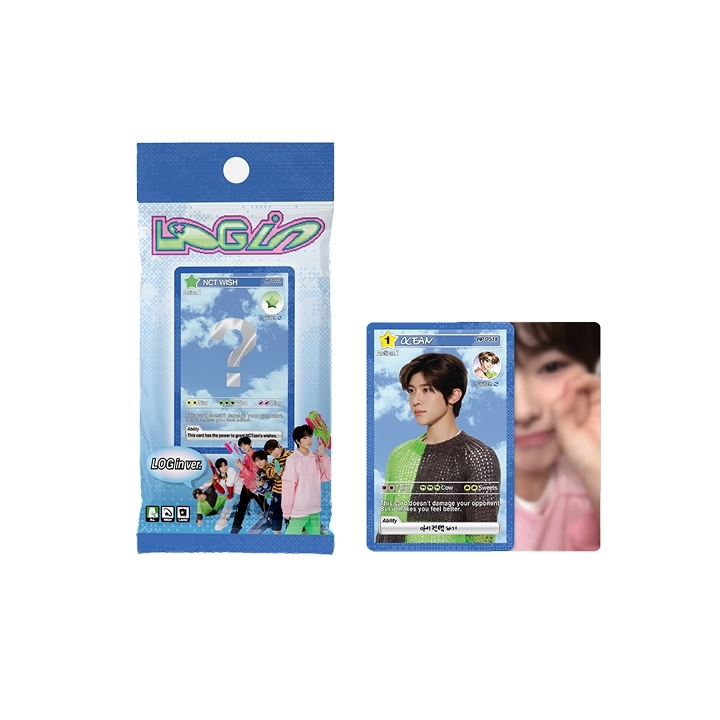 在台現貨｜NCT WISH LOGin 隨機小卡 RANDOM TRADING CARD A ver.